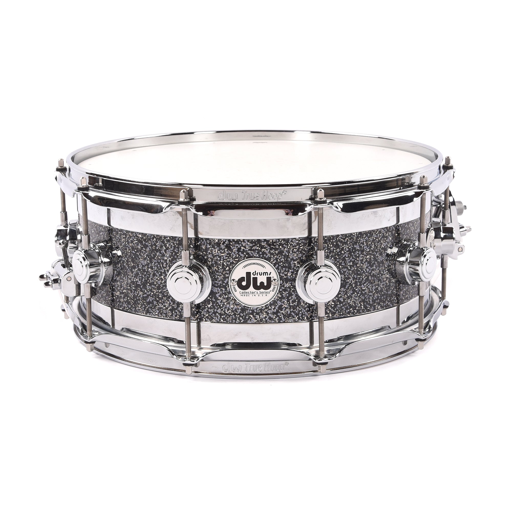 DW 6x14 Edge Snare Drum Black Galaxy