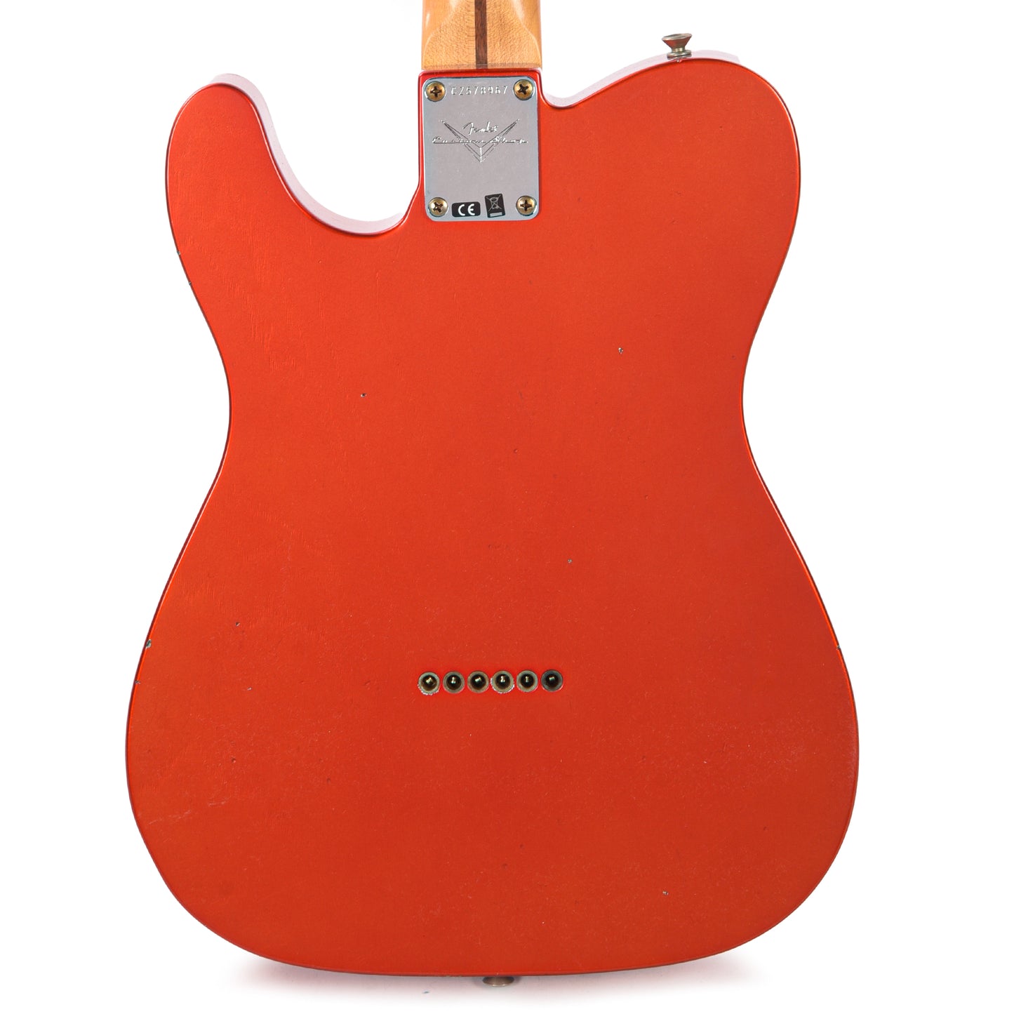 Fender Custom Shop '57 Telecaster Journeyman Relic Aged Candy Tangerine