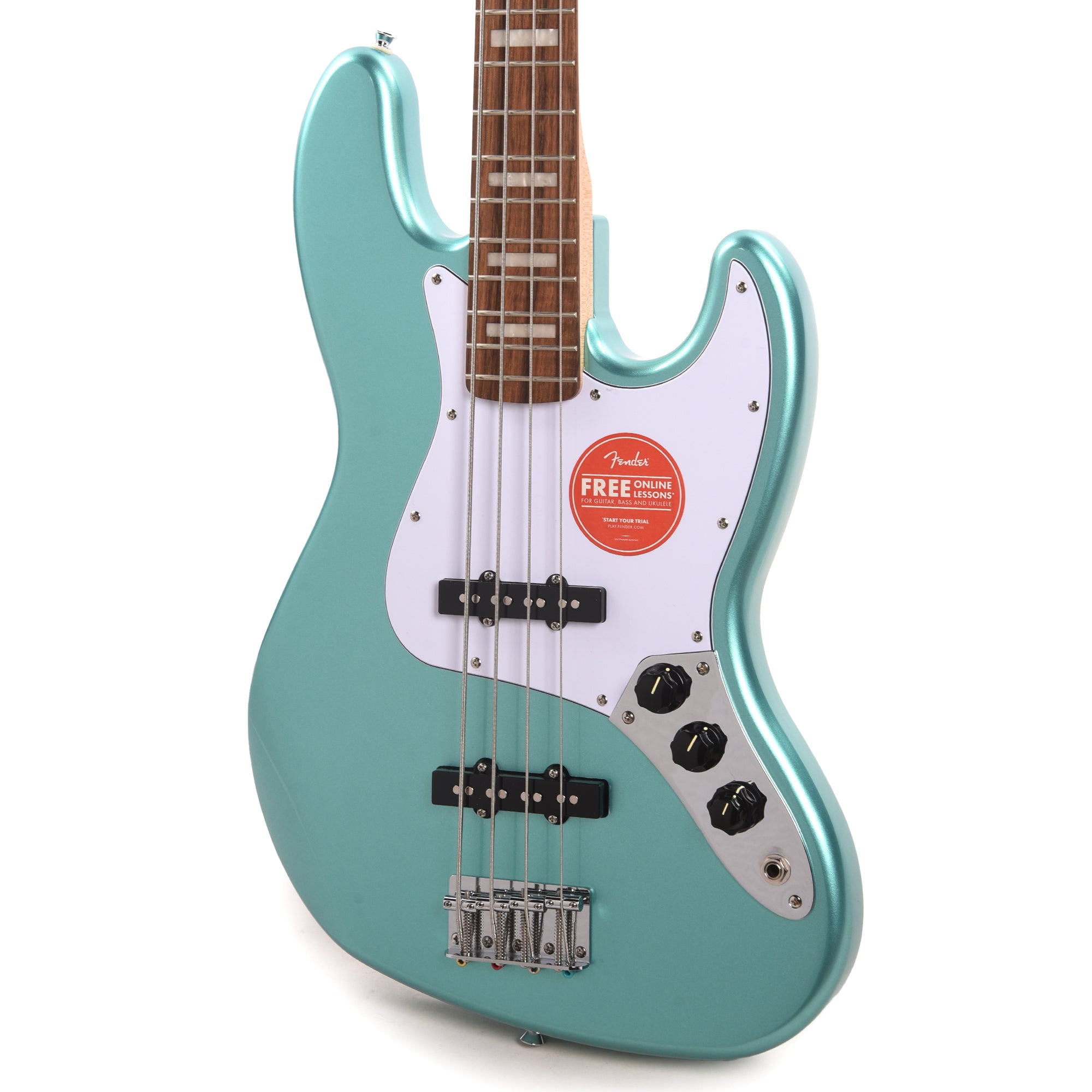 Squier Affinity Series Active Jazz Bass Mystic Sea Foam Green