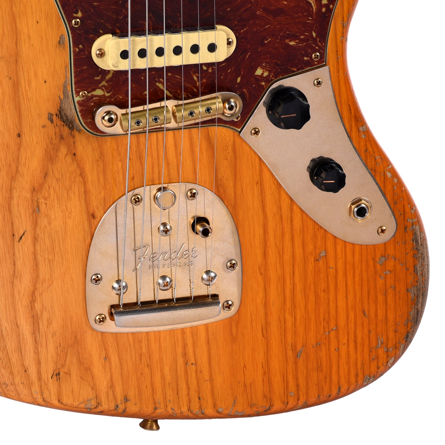 Fender Custom Shop 1962 Jaguar Relic Super Aged Natural Blonde Master Built by Levi Perry