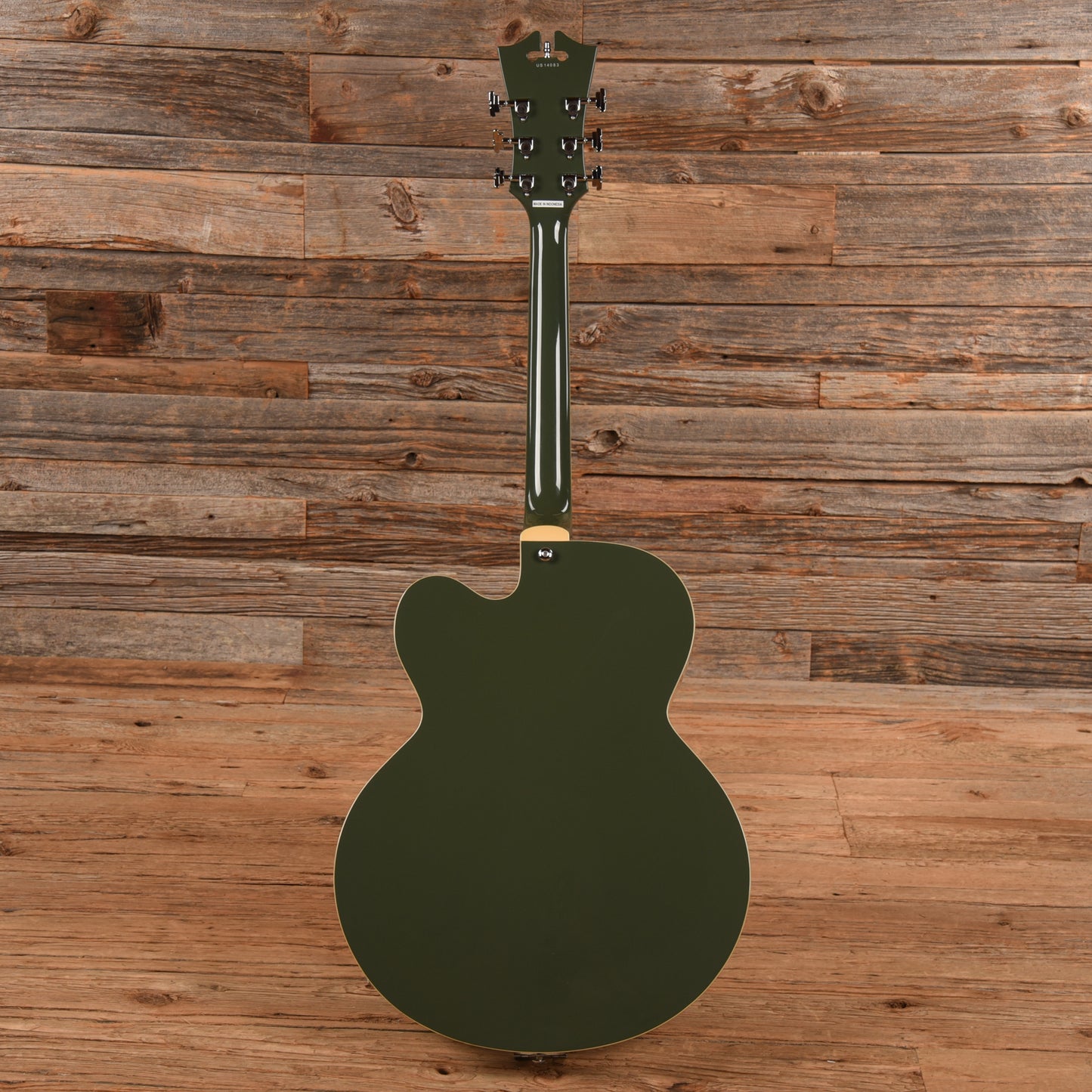 D'Angelico Premier EXL-1 Hollow Body Archtop Army Green 2014