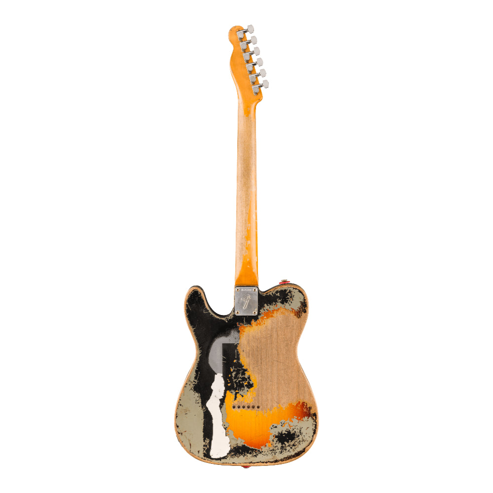 Fender Custom Shop Limited Edition Joe Strummer Telecaster Super Heavy Relic Aged Black over 3-Color Sunburst Master Built by Paul Waller