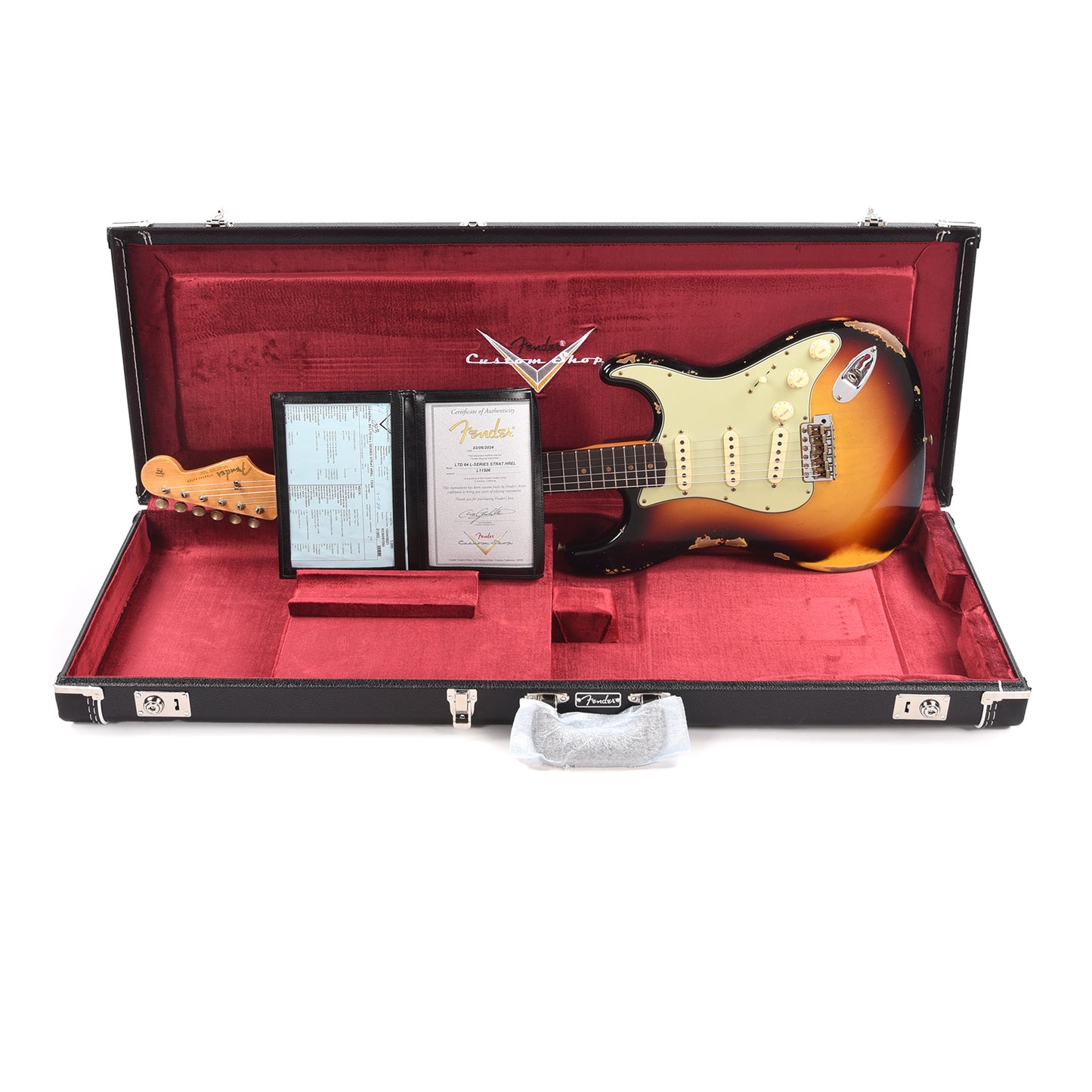 Fender Custom Shop Limited Edition 1964 L-Series Stratocaster Heavy Relic 3-Color Sunburst