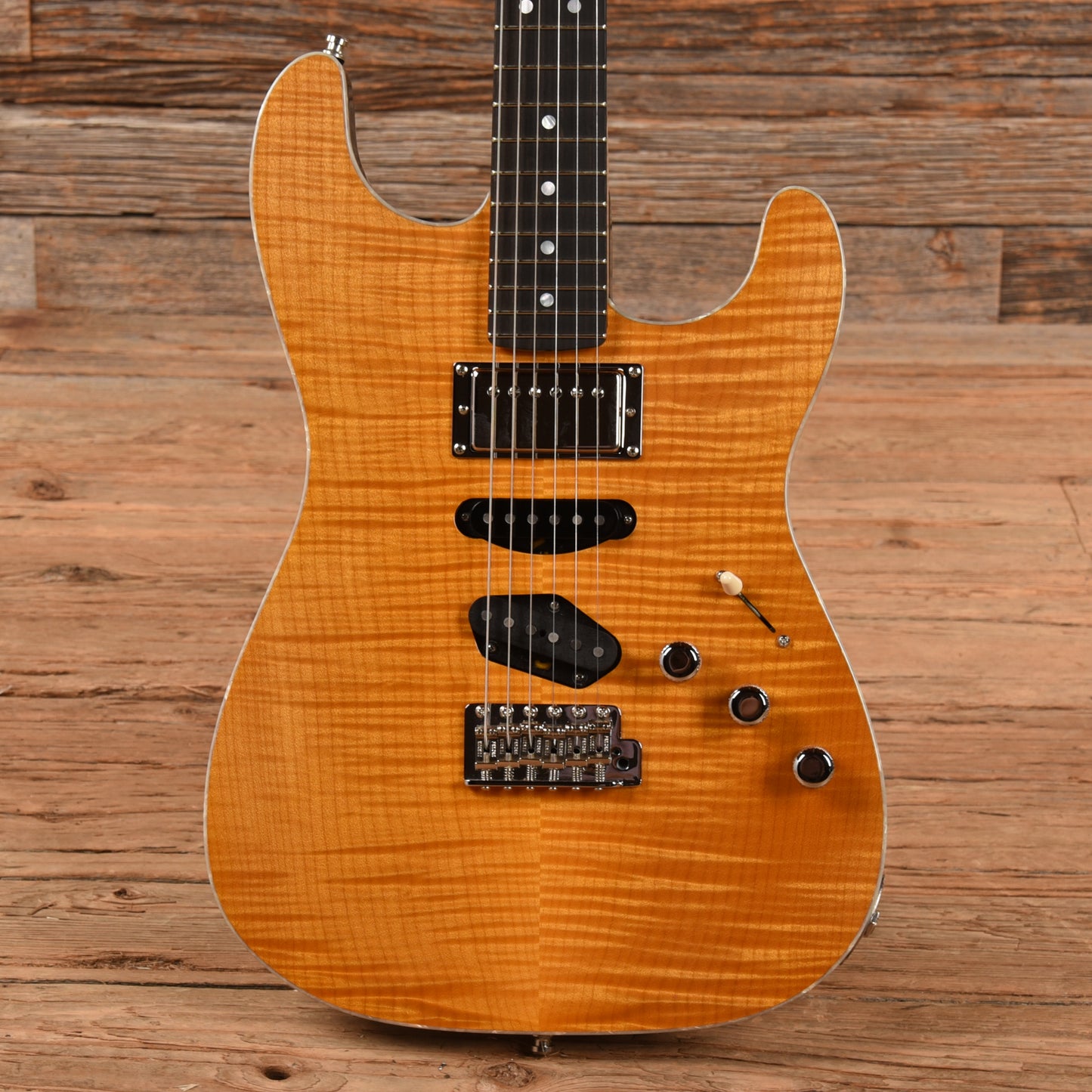 Fender Custom Shop Masterbuilt Kyle McMillin HST Strat NOS Amber 2019