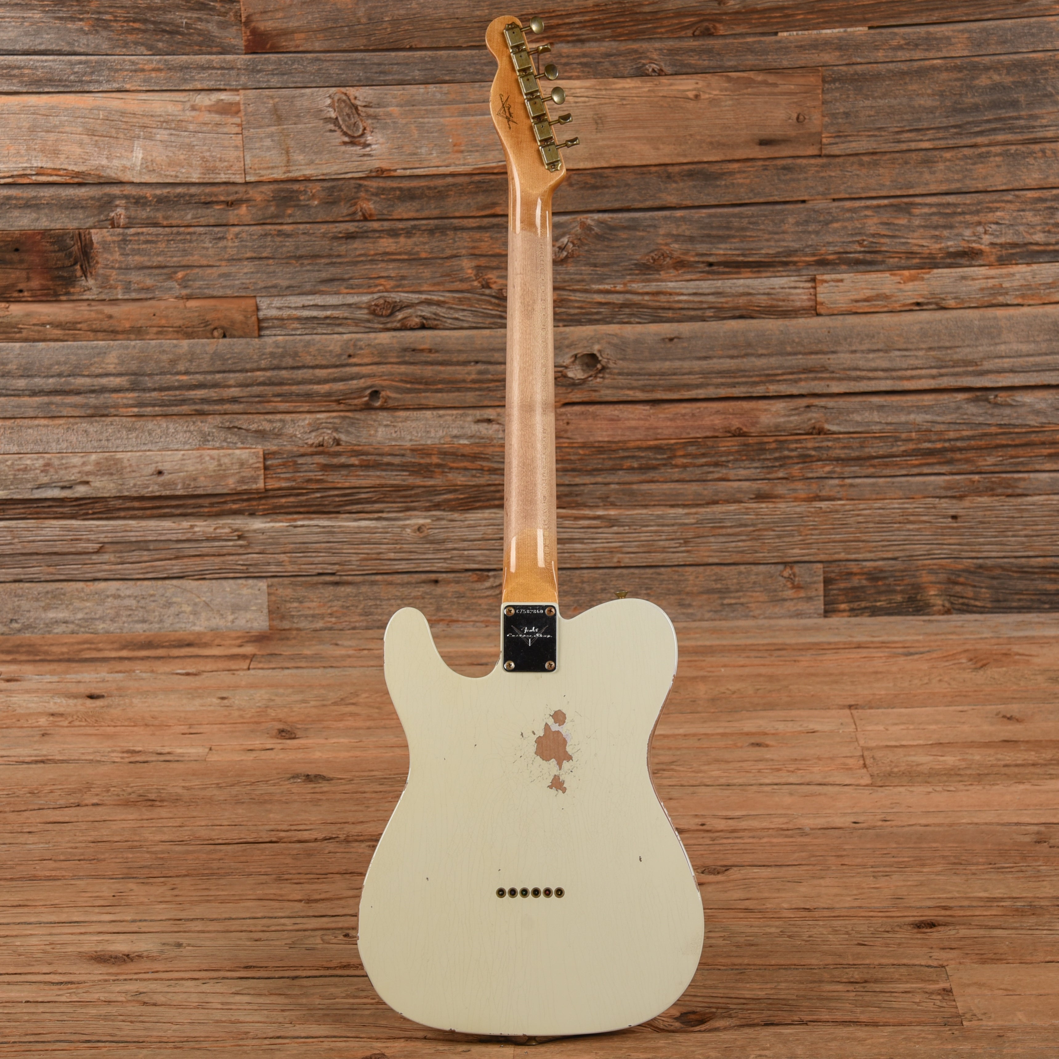 Fender Custom Shop 63 Telecaster Relic Classic White 2024