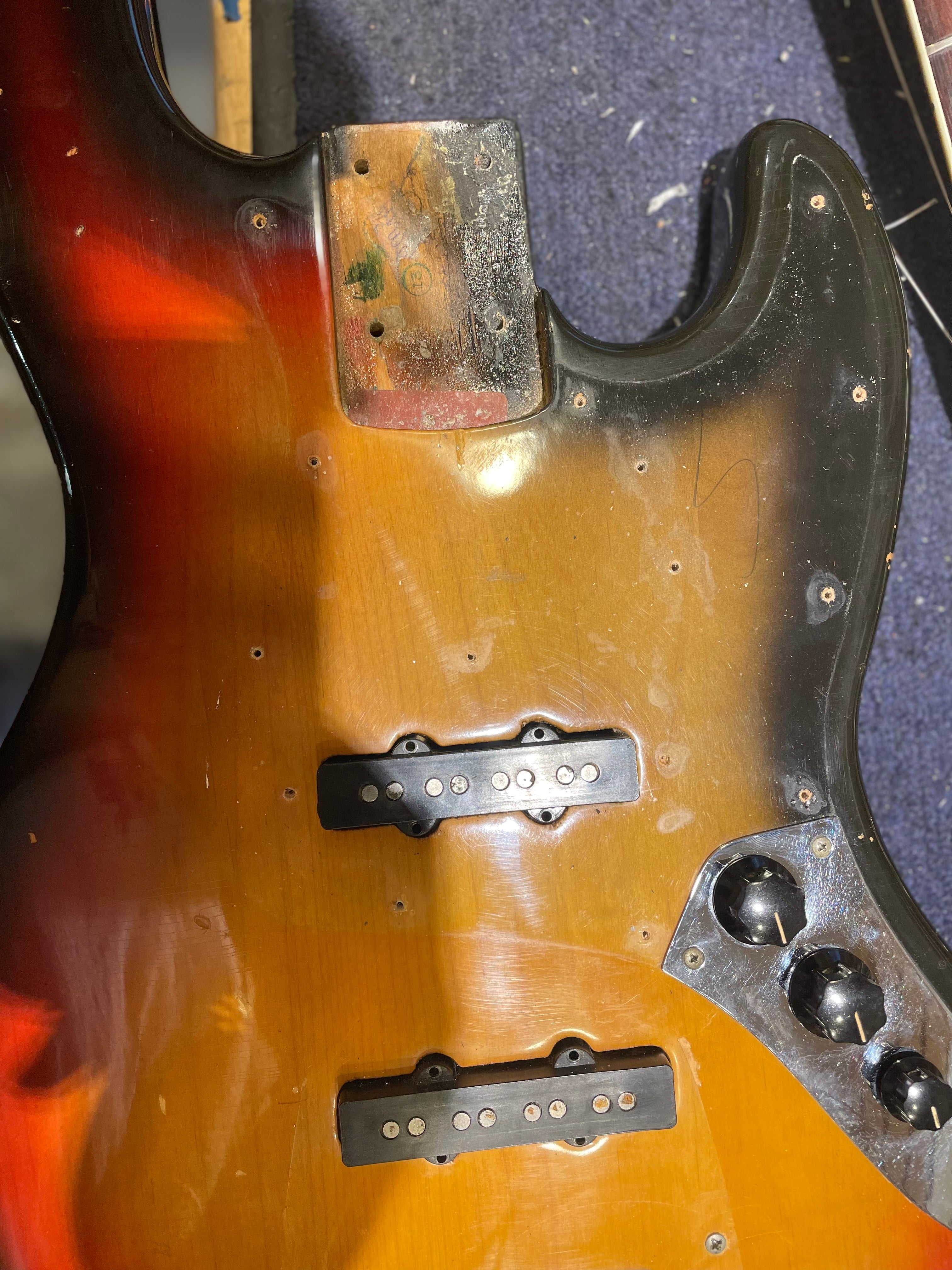 Fender Jazz Bass Sunburst 1969