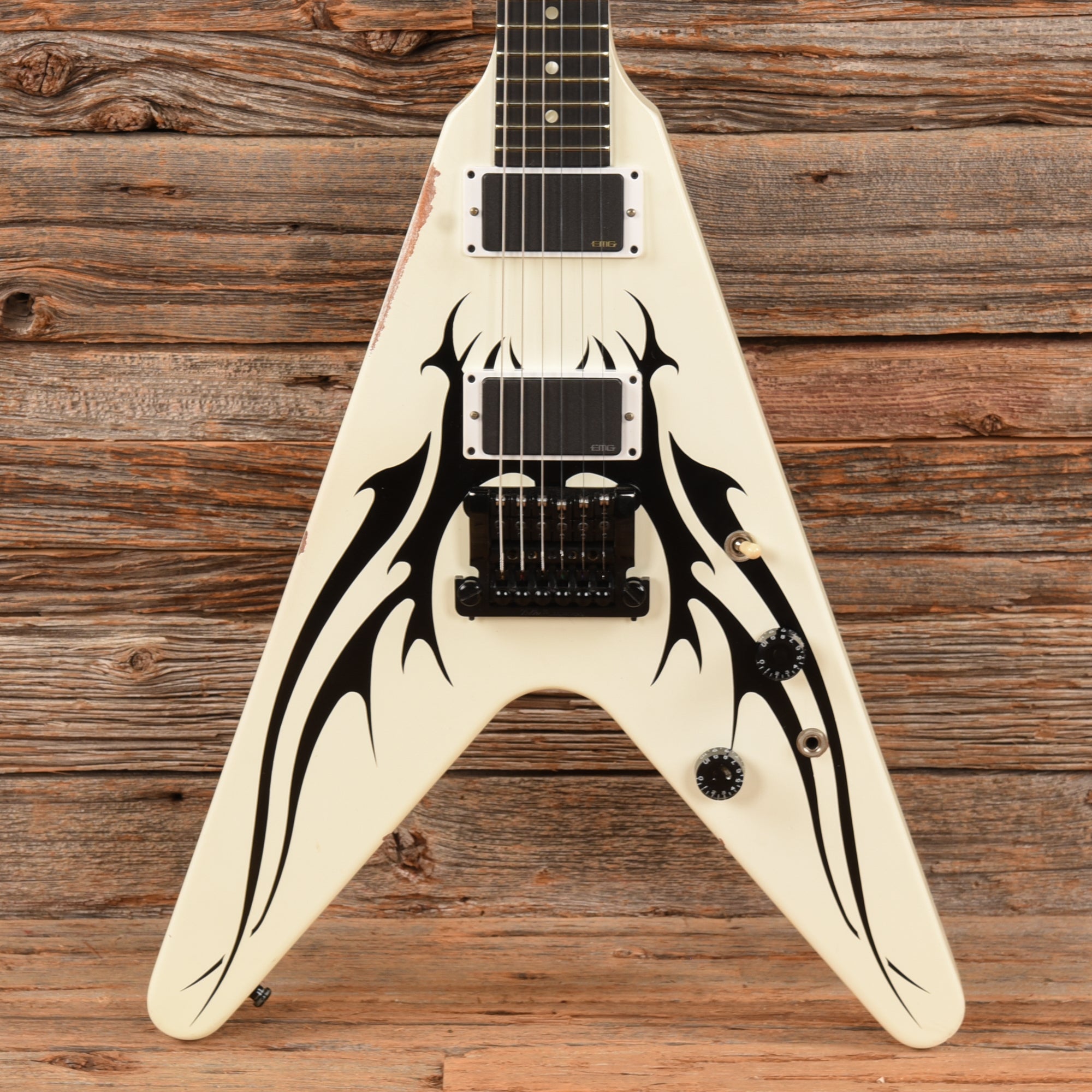 Gibson Tribal Flying V White 2009