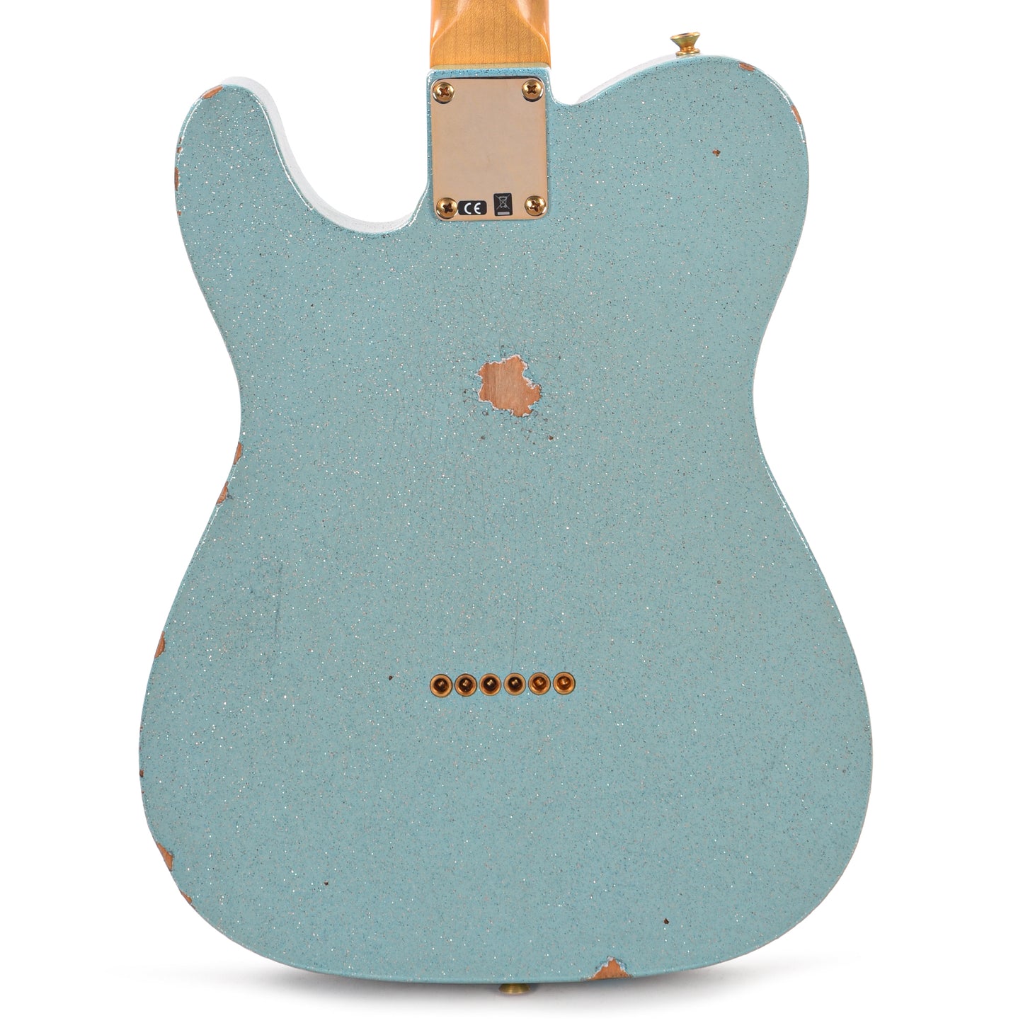 Fender Custom Shop 1961 Telecaster "Chicago Special" Relic Aged Daphne Blue Sparkle w/Gold Hardware