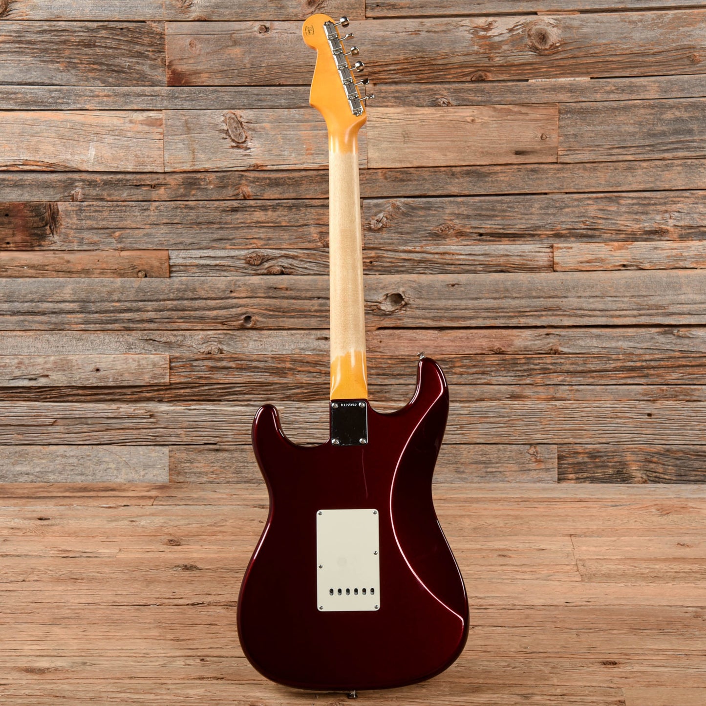 Fender Custom Shop Jason Smith Masterbuilt '63 Stratocaster Deluxe Closet Classic Aged Oxblood 2023