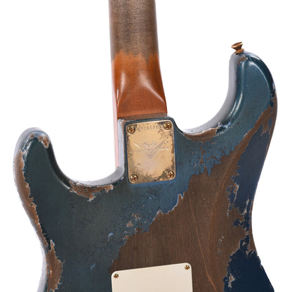 Fender Custom Shop 1960 Stratocaster Heavy Relic Dark Lake Placid Blue Master Built by Dale Wilson