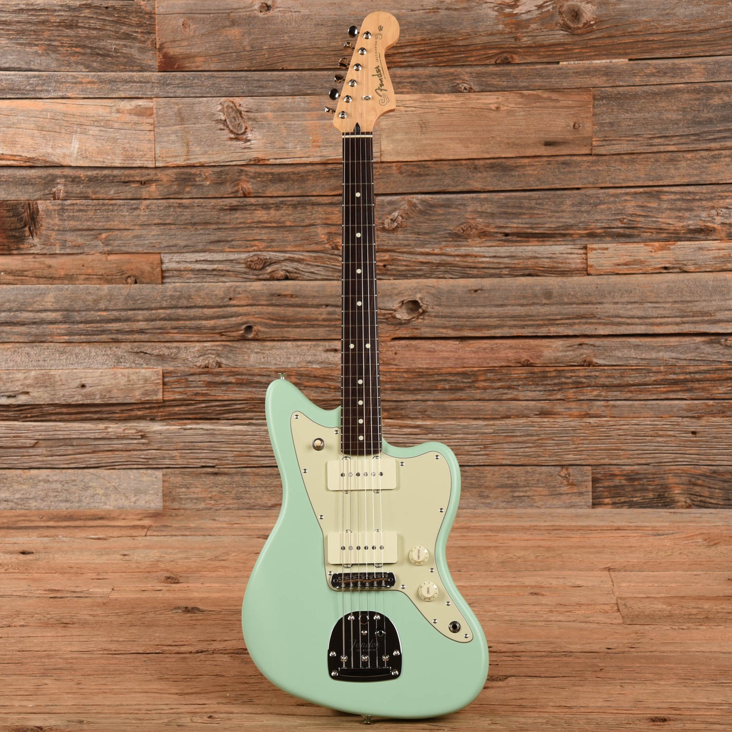 Fender MIJ Junior Collection Jazzmaster Satin Surf Green 2022