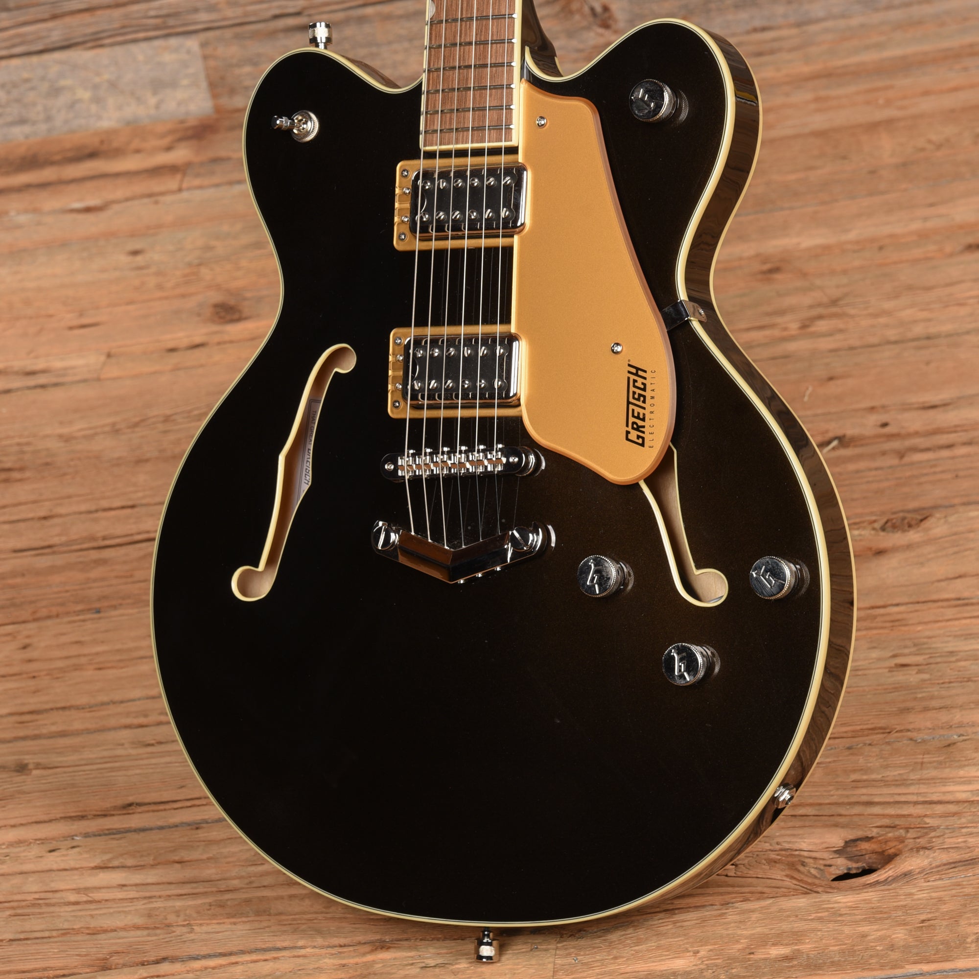 Gretsch G5622 Electromatic Center Block Double Cutaway with V-Stoptail Black Gold 2021