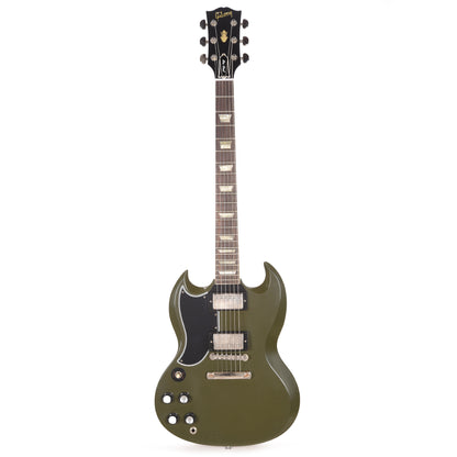 Gibson Custom Shop 1961 SG Les Paul Standard "CME Spec" LEFTY Antique Olive Drab Ultra Light Aged