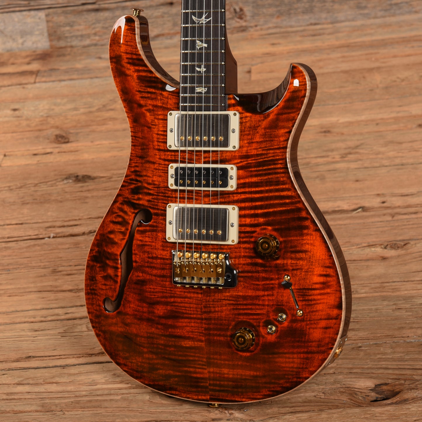 PRS Special 22 Semi-Hollow 10-Top Orange Tiger 2023