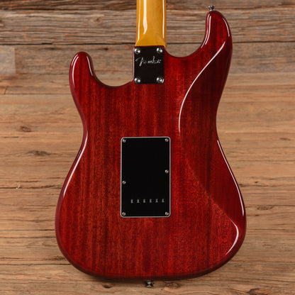 Fender Modern Player Stratocaster Crimson Red Transparent 2013