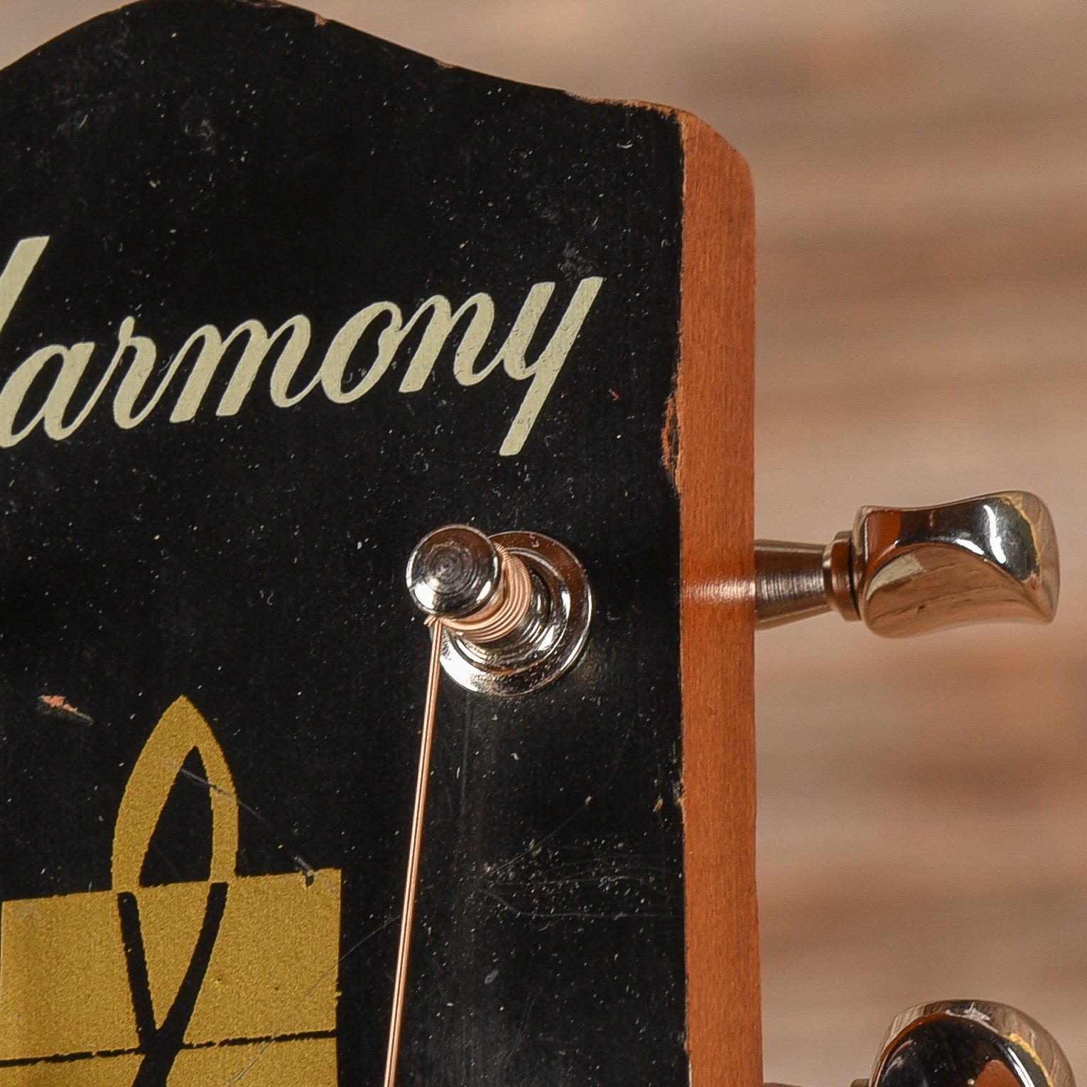 Harmony H-165 X-Brace Conversion Natural 1960s