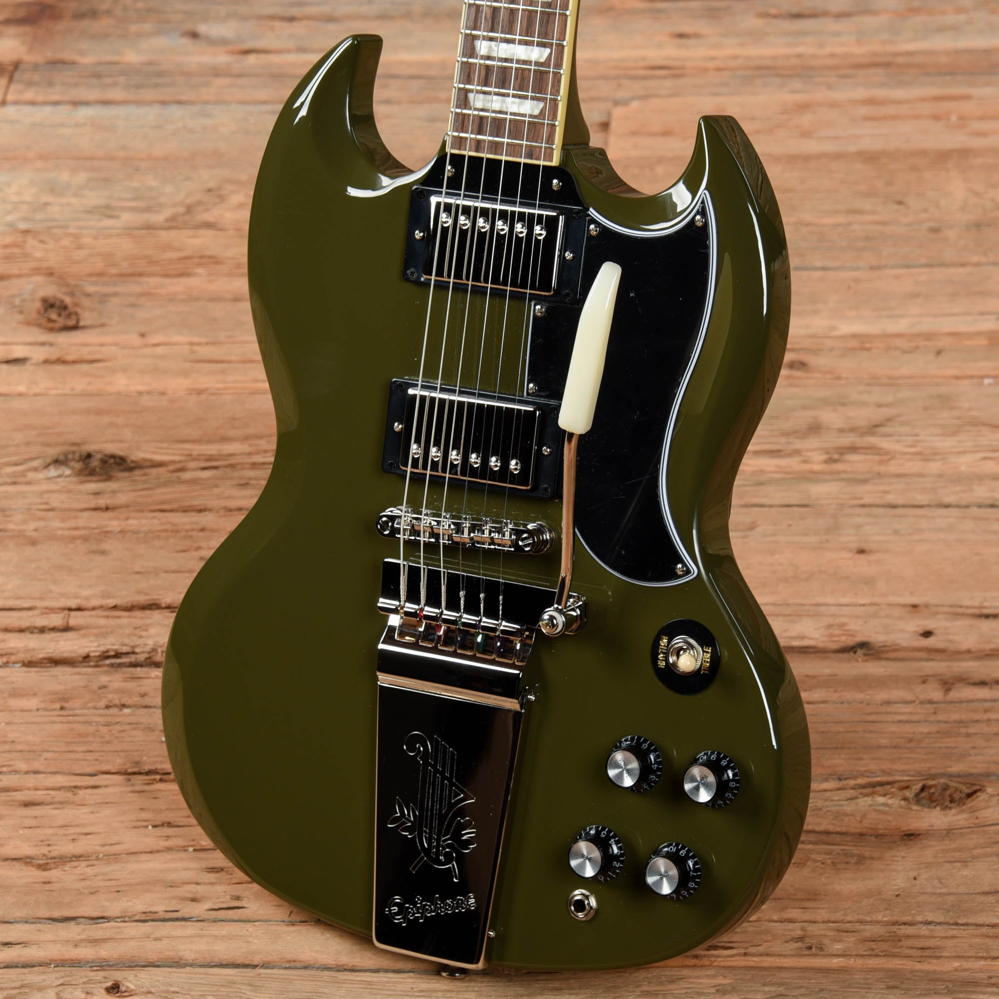 Epiphone SG Standard 61 w/ Maestro Olive 2021