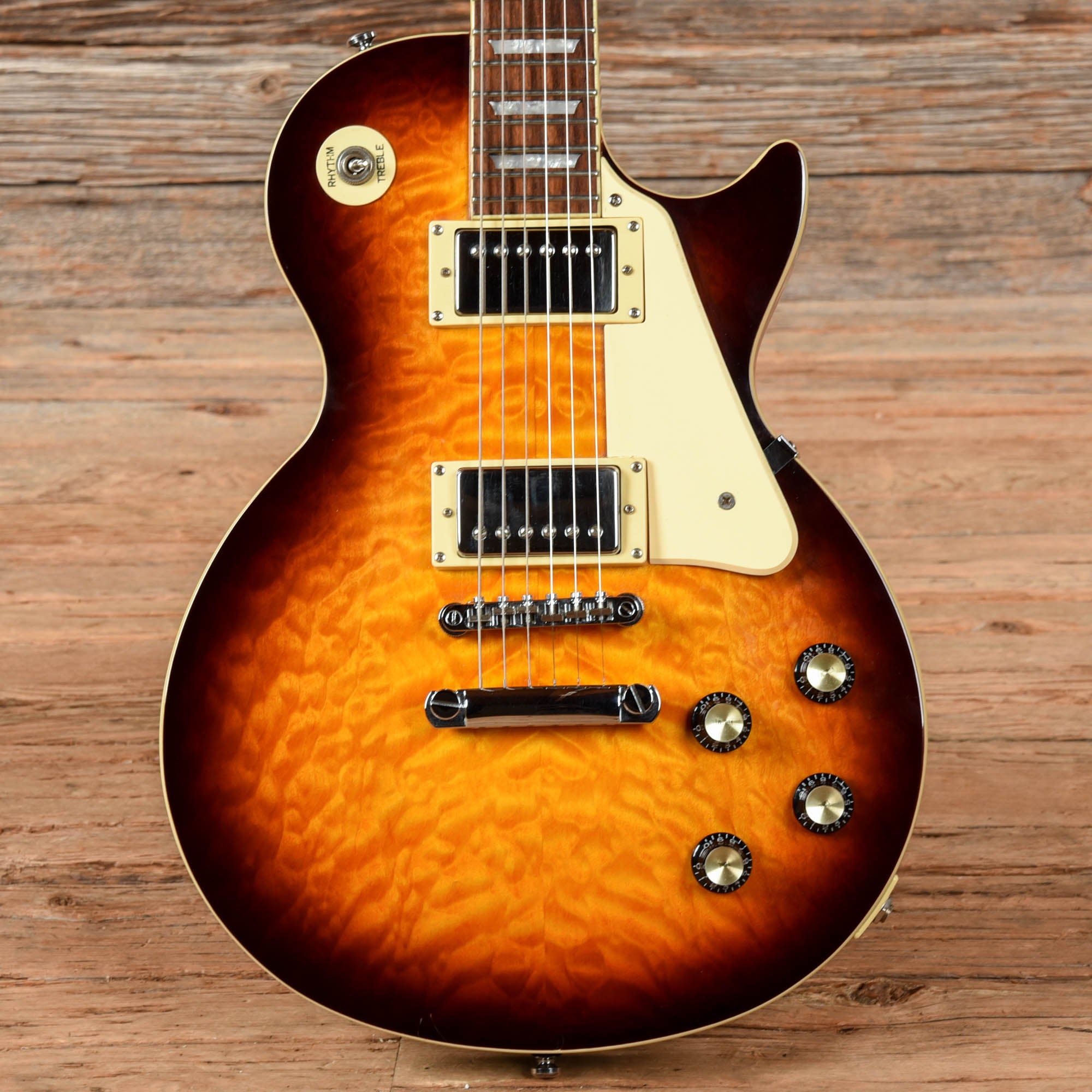 Epiphone Les Paul Classic Quilt Top Sunburst 2003