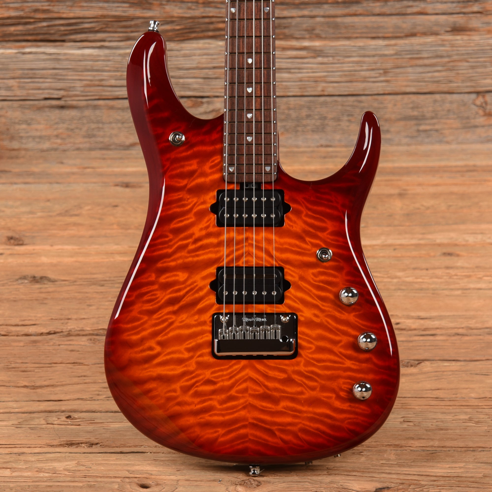 Music Man JP6 John Petrucci Signature Dragon Blood Quilt 2020