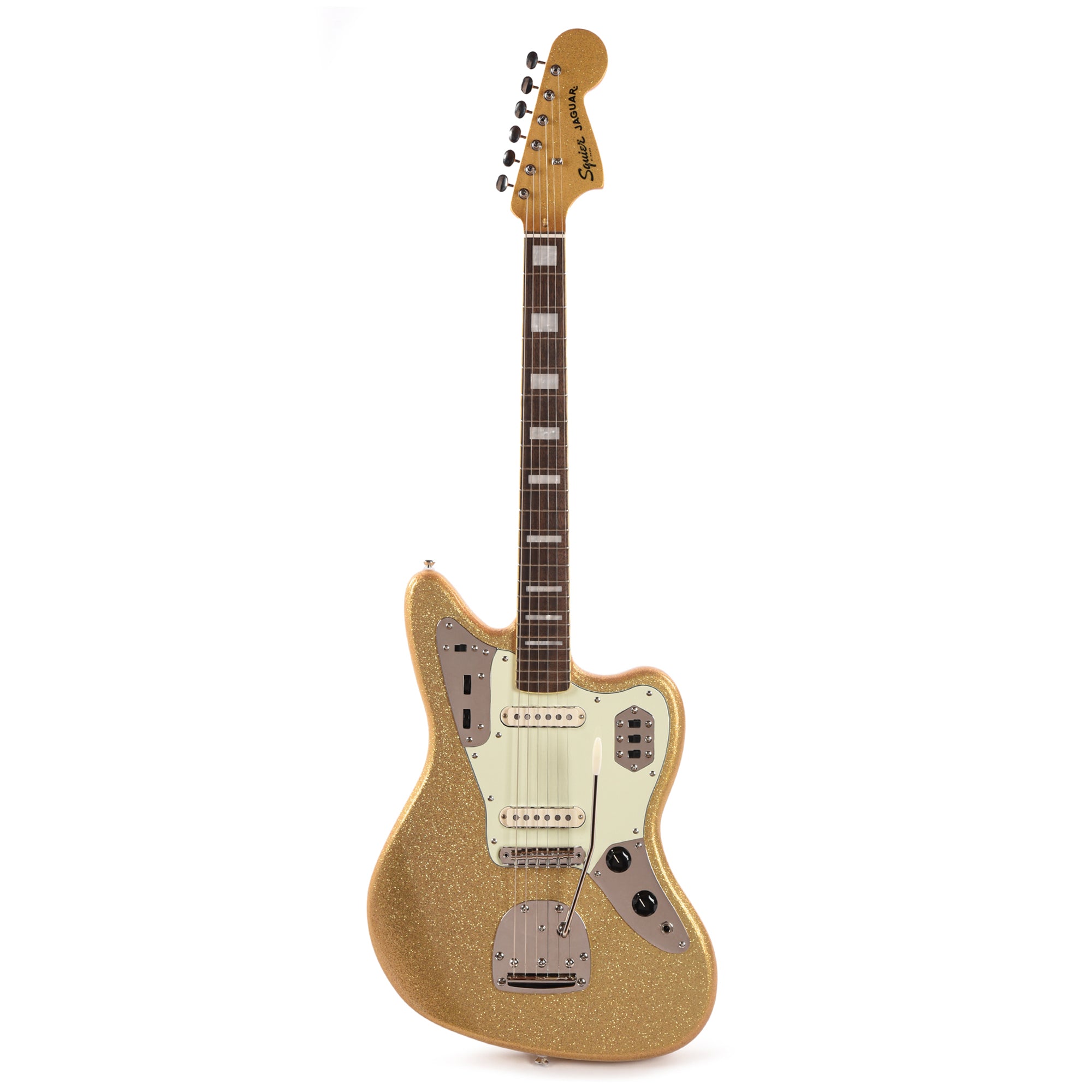 Squier Classic Vibe '70s Jaguar Gold Sparkle