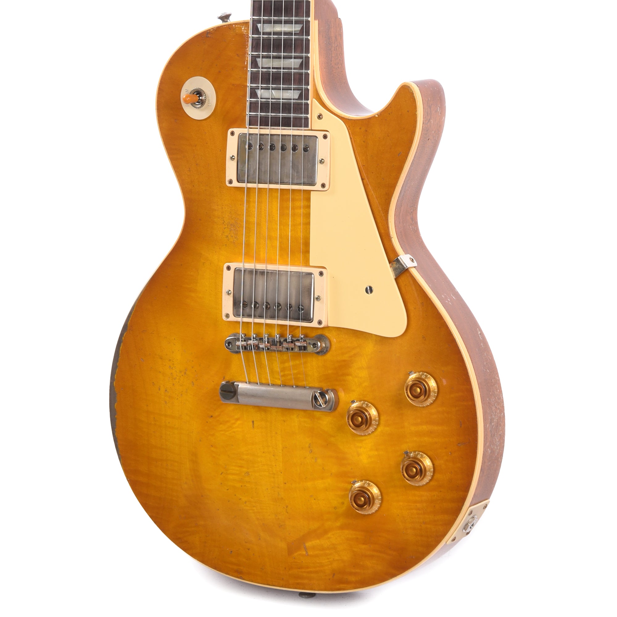 Gibson Custom Shop Murphy Lab 1959 Les Paul Standard Reissue Lemon Burst Ultra Heavy Aged