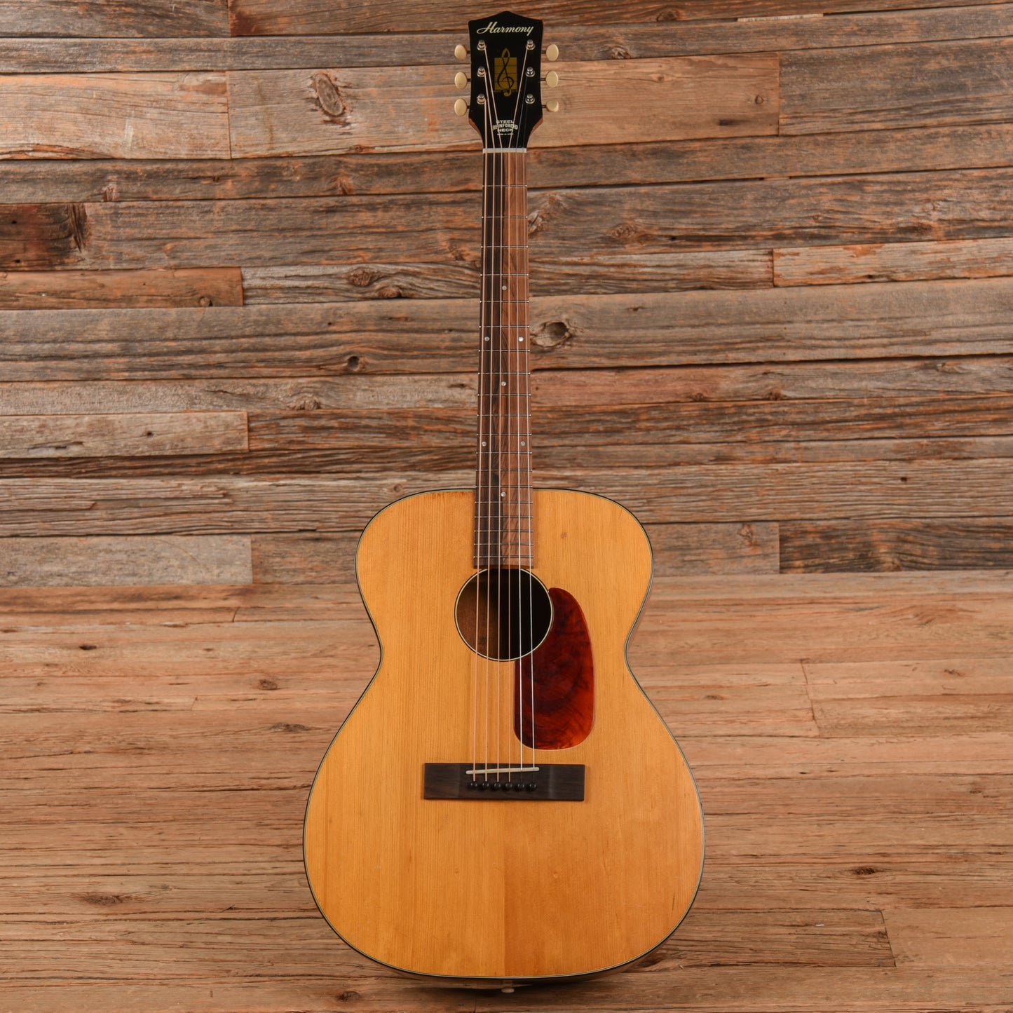 Harmony H-162 X-Brace Conversion Natural 1960s