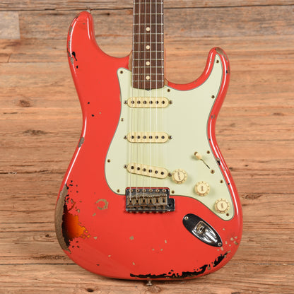 Fender Custom Shop Michael Landau Signature Stratocaster Fiesta Red Over Sunburst 2016