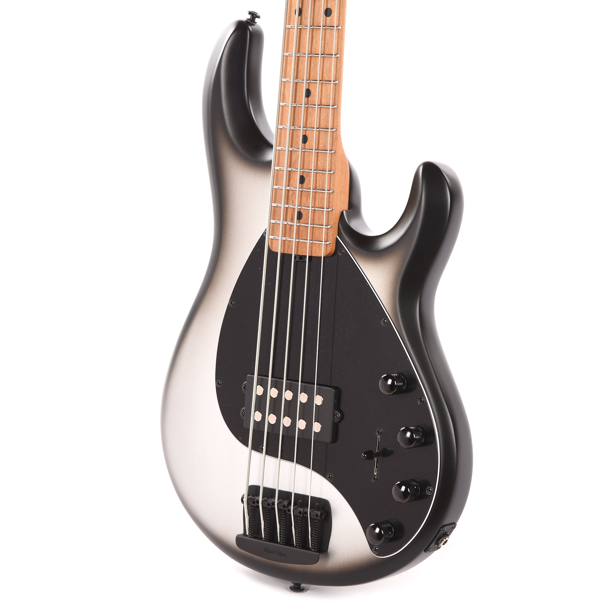 Music Man StingRay Special 5 Black Rock w/Roasted Maple Neck