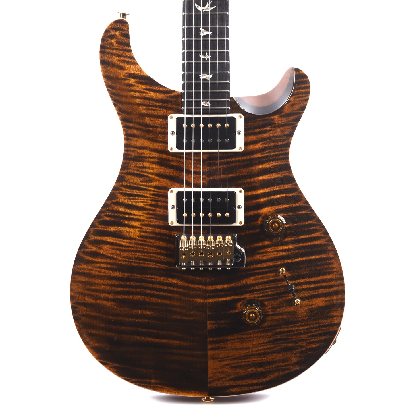 PRS Custom 24 10 Top Yellow Tiger