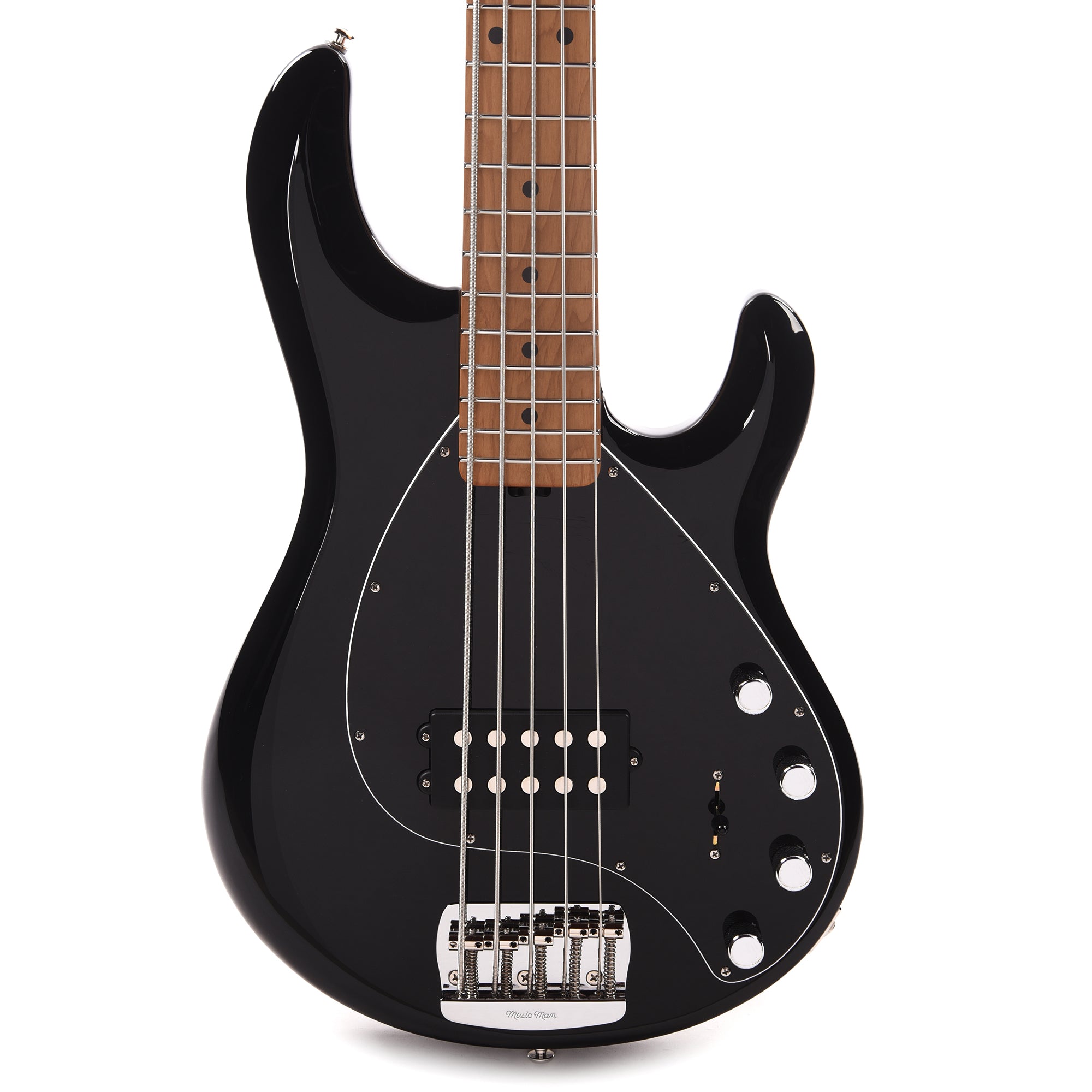 Music Man StingRay Special 5 Black w/Roasted Maple Neck