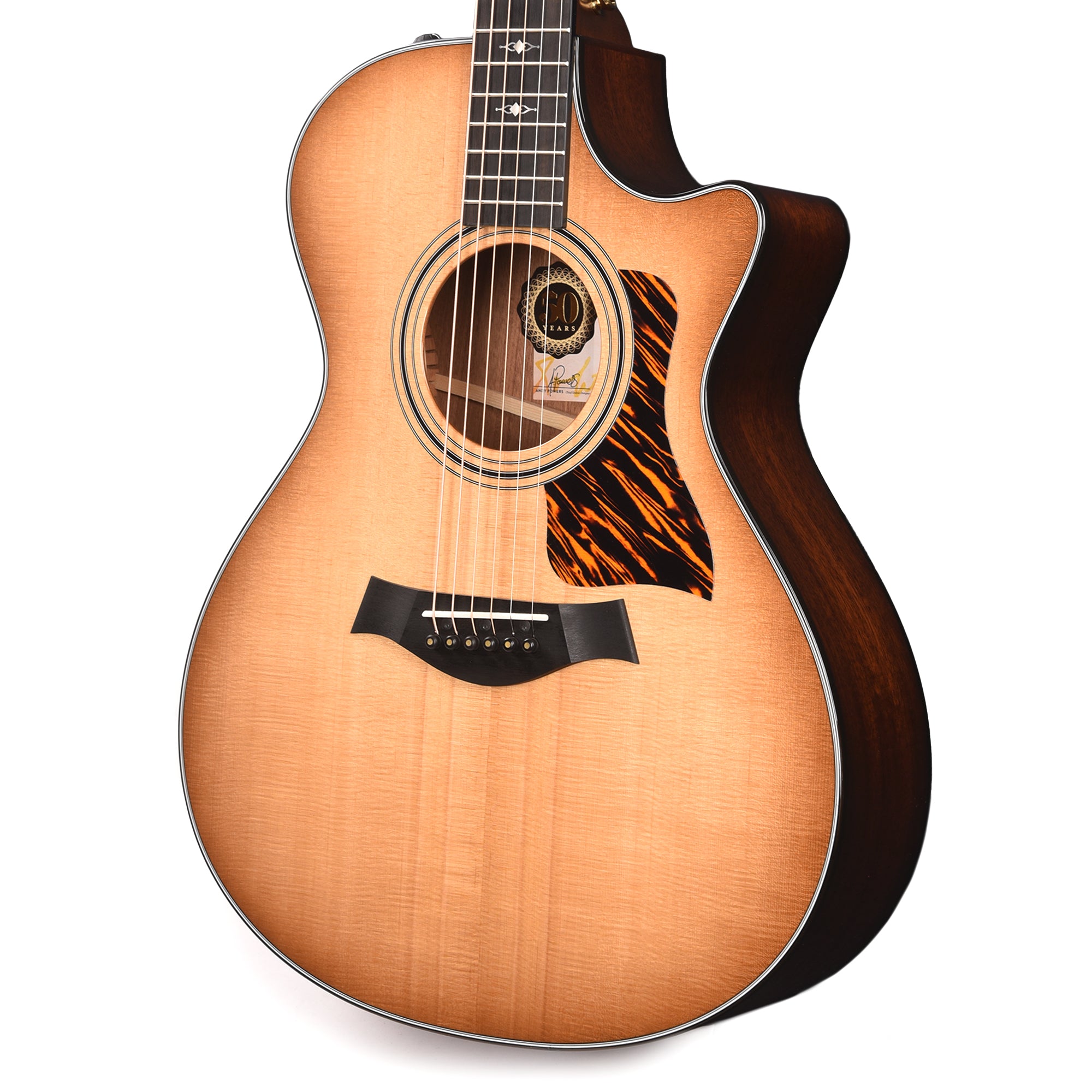 Taylor 50th Anniversary Limited 312ce Grand Concert Torrefied Sitka/Sapele Shaded Edgeburst ES2