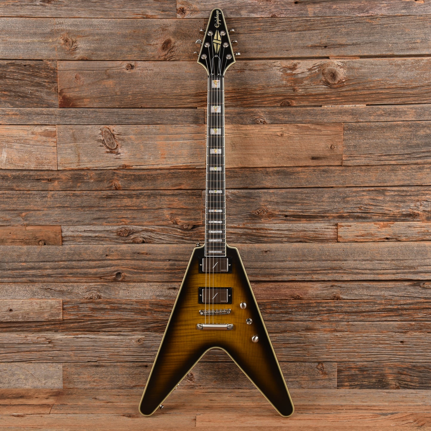 Epiphone Flying V Prophecy Yellow Tiger Aged Gloss 2020