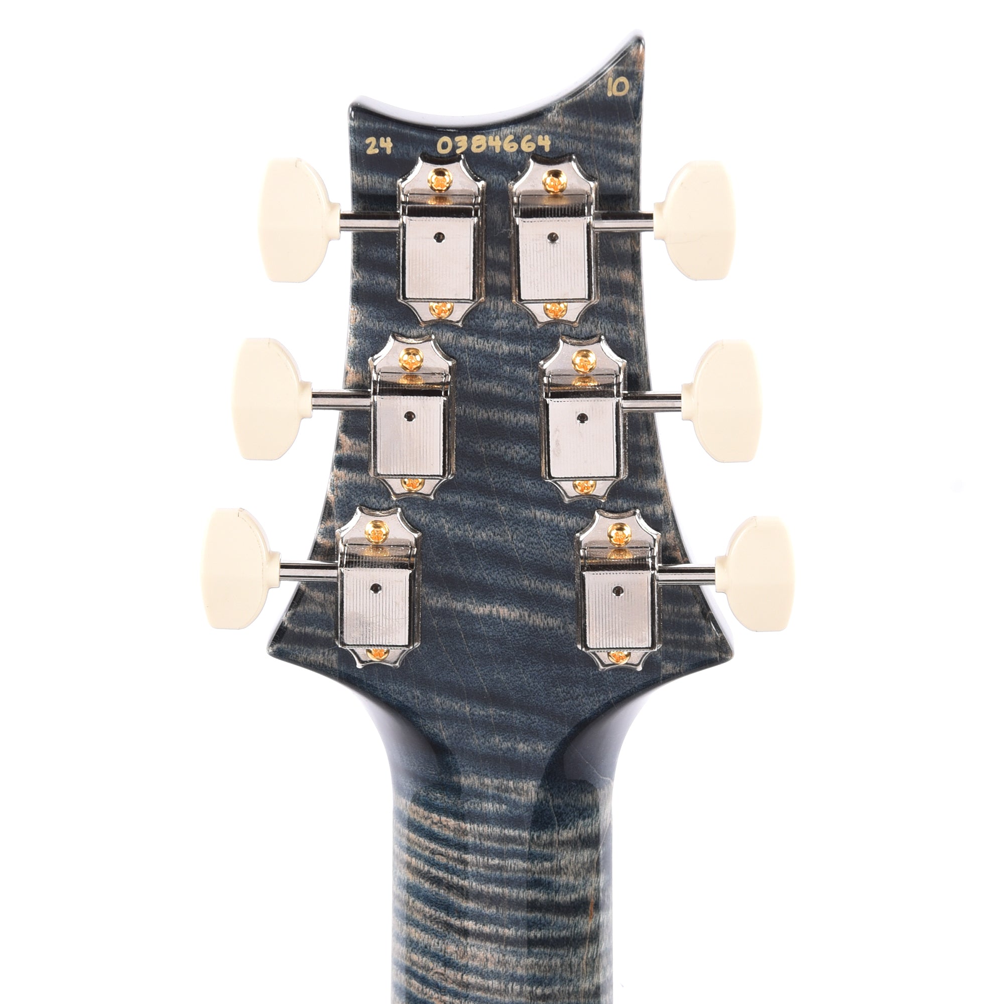 PRS Wood Library McCarty 594 10-Top Quilt Faded Whale Blue w/Figured Stained Maple Neck & Cocobolo Fingerboard