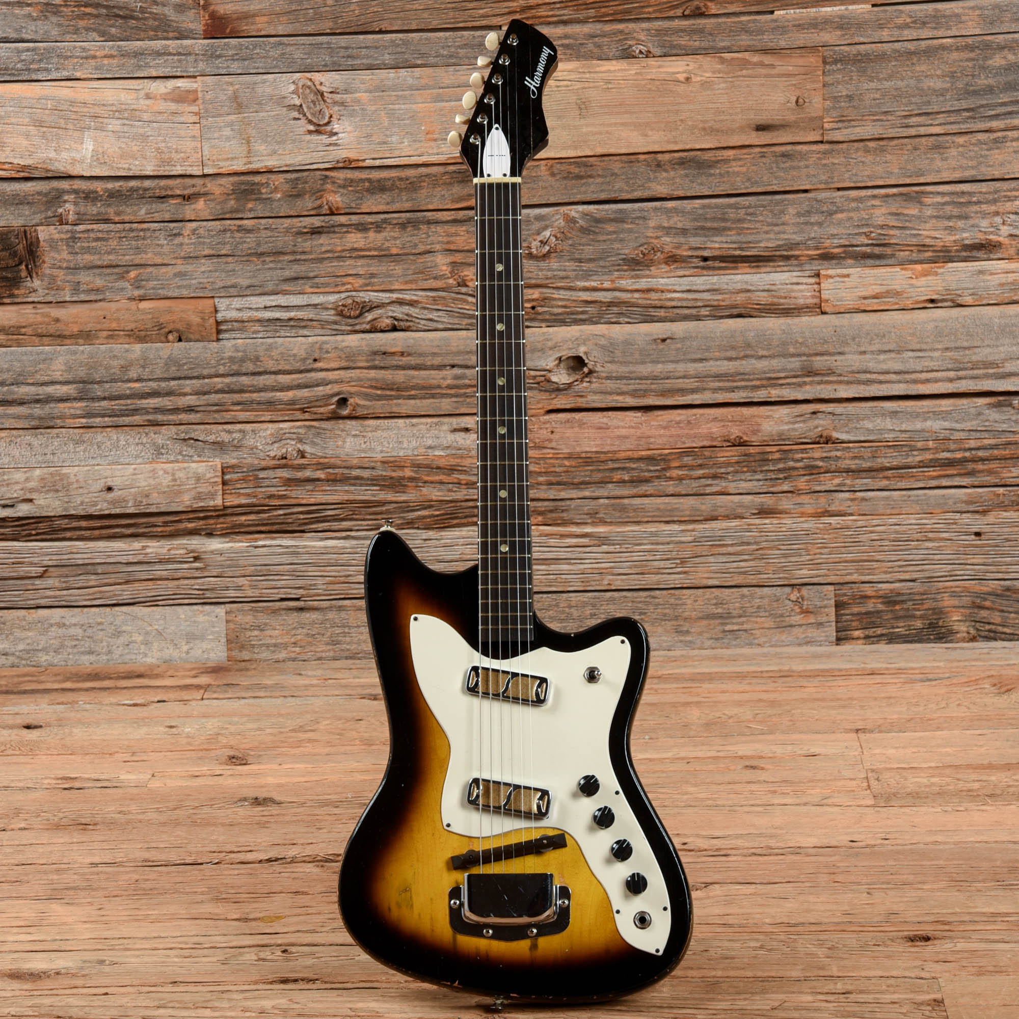 Harmony Bobkat 2-Pickup Sunburst 1966