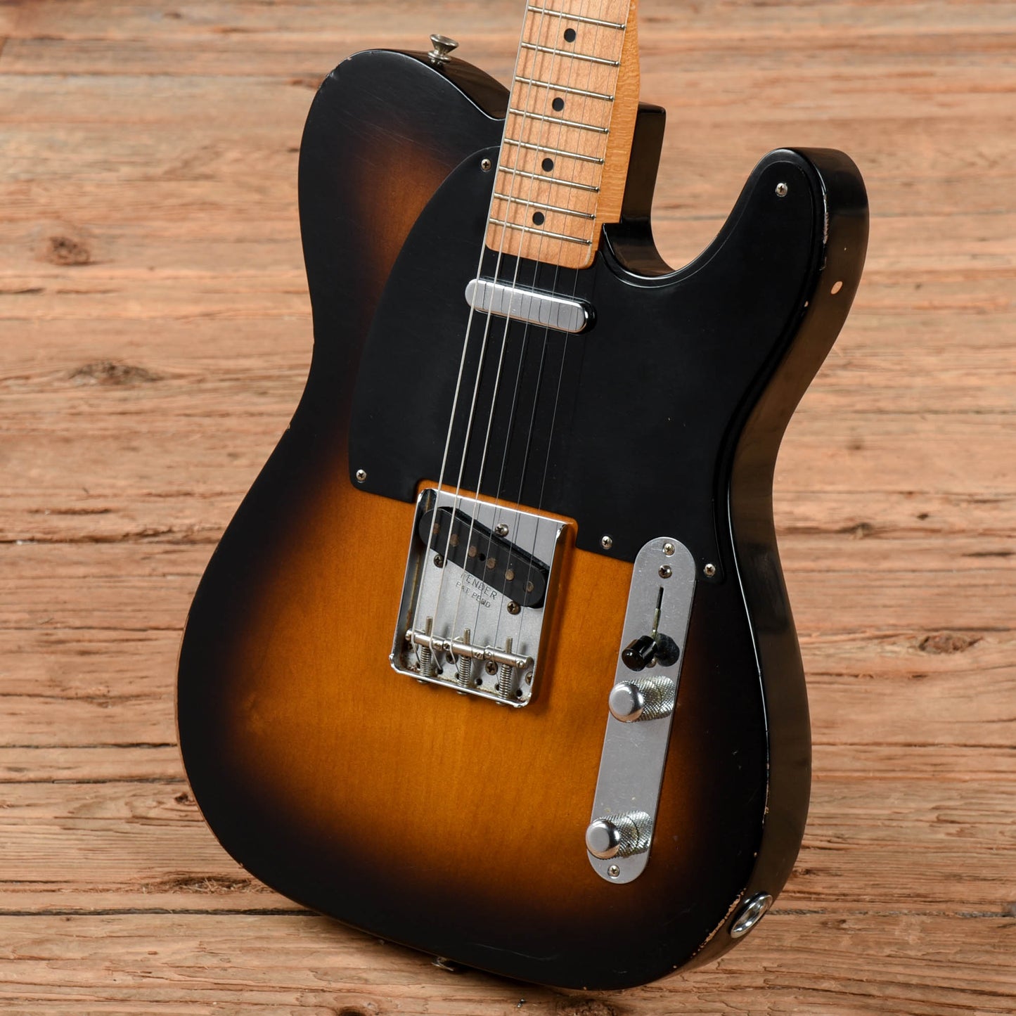 Fender Road Worn 50's Telecaster 2-Color Sunburst 2014