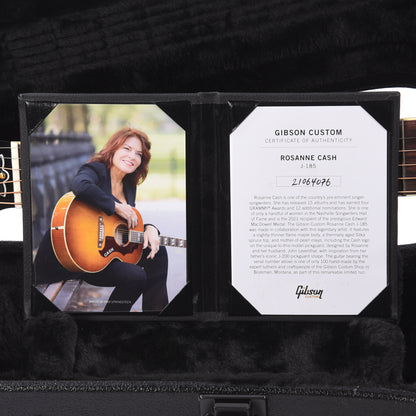 Gibson Custom Shop Limited Edition Rosanne Cash J-185 Heritage Cherry Sunburst