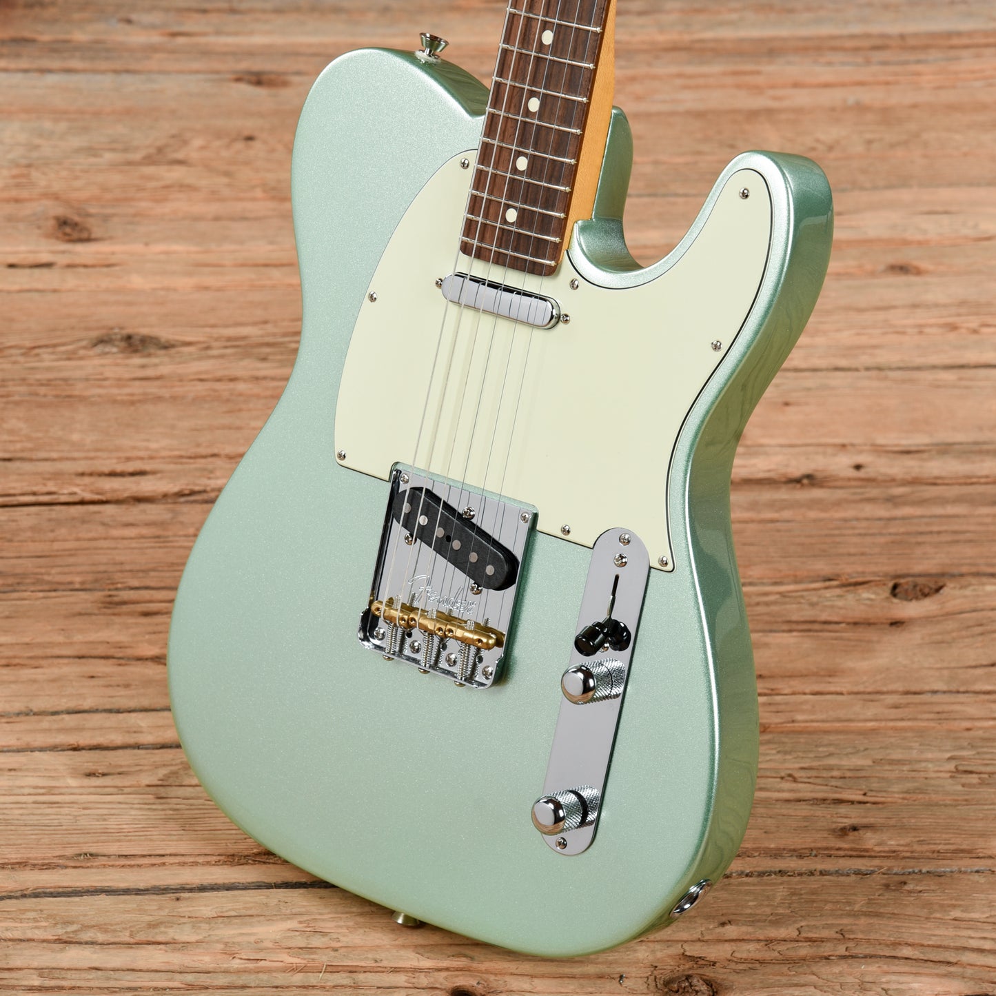 Fender American Professional II Telecaster Mystic Surf Green 2022