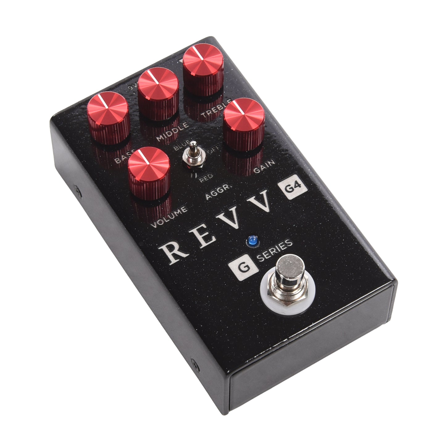 Revv G4 Preamp/Overdrive/Distortion Pedal Black Sparkle