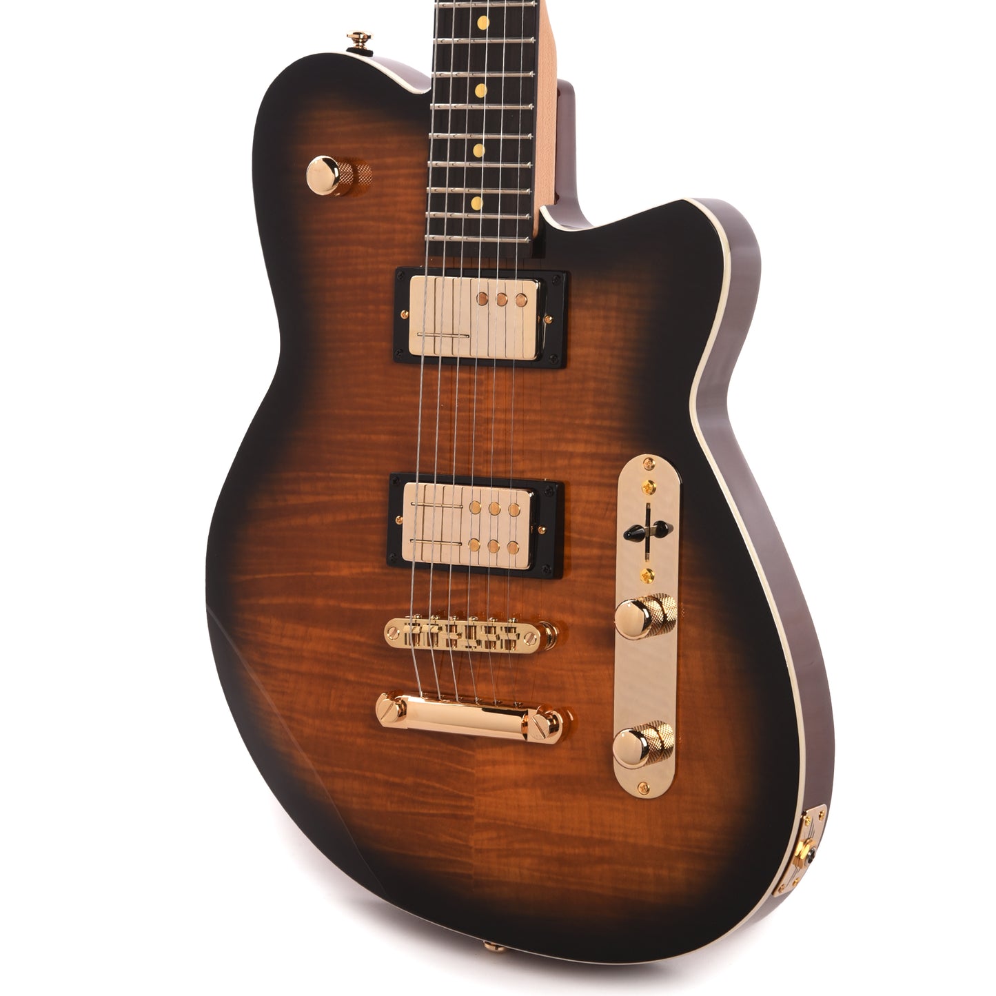 Reverend Charger RA FM Coffee Burst