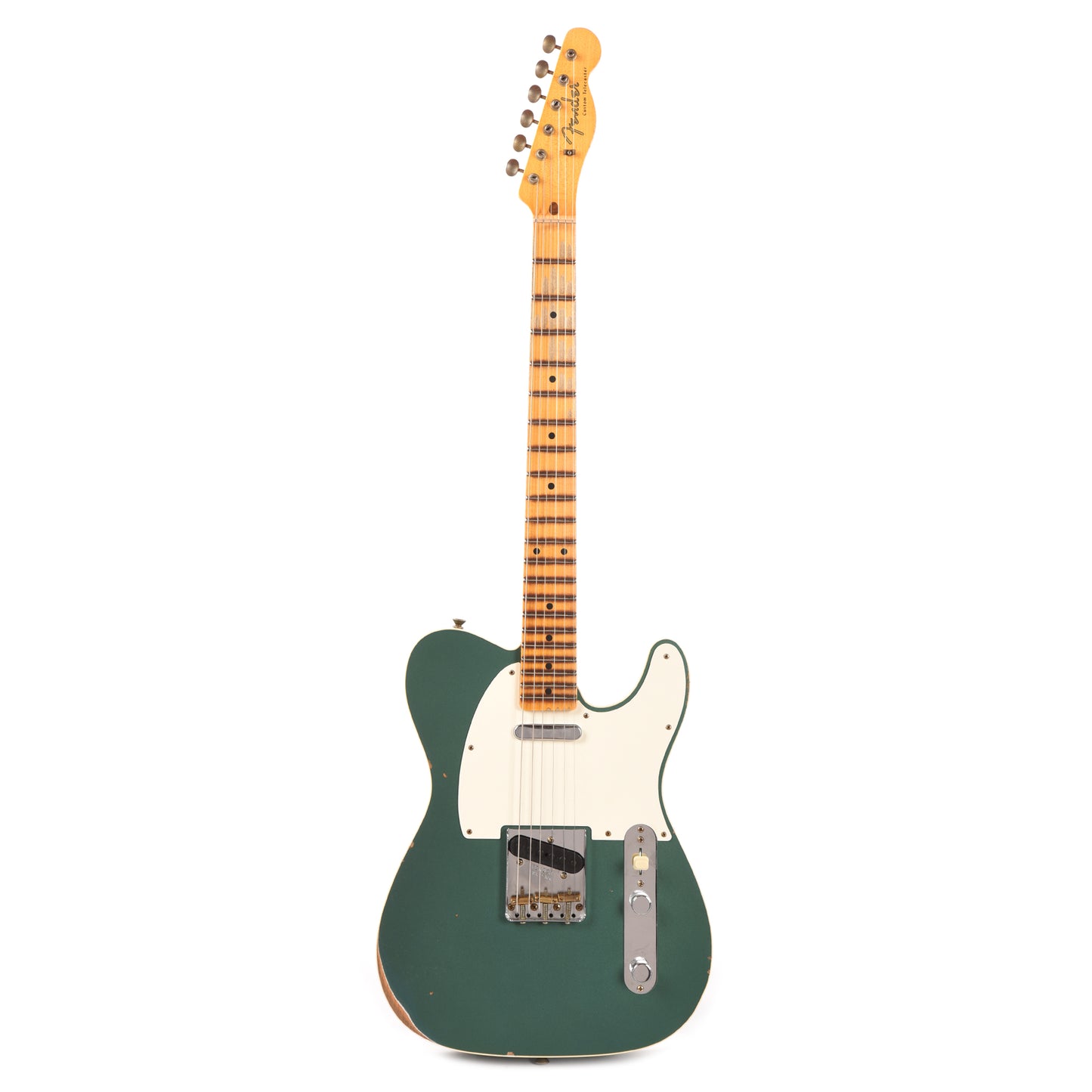 Fender Custom Shop 1959 Telecaster Custom Relic Aged Sherwood Green Metallic