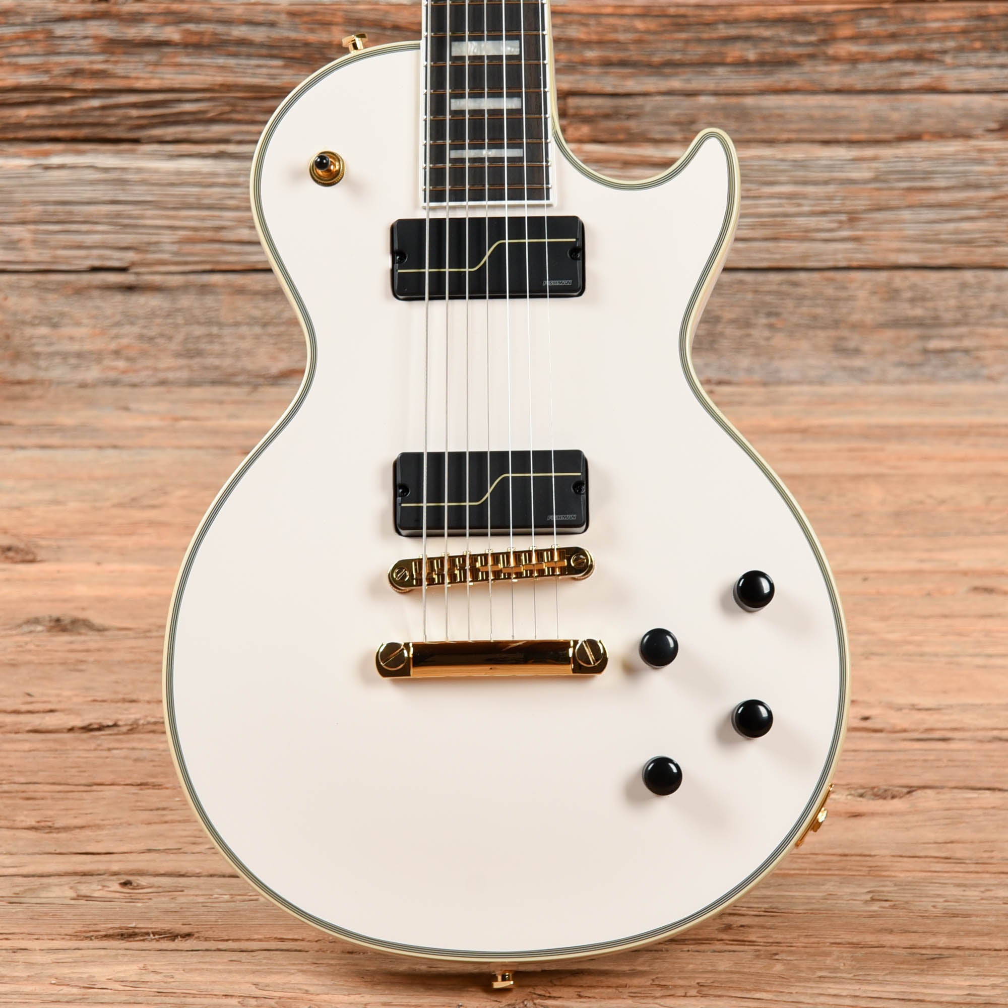 Epiphone Matt Heafy Les Paul Custom Origins 7-String Snow White 2022