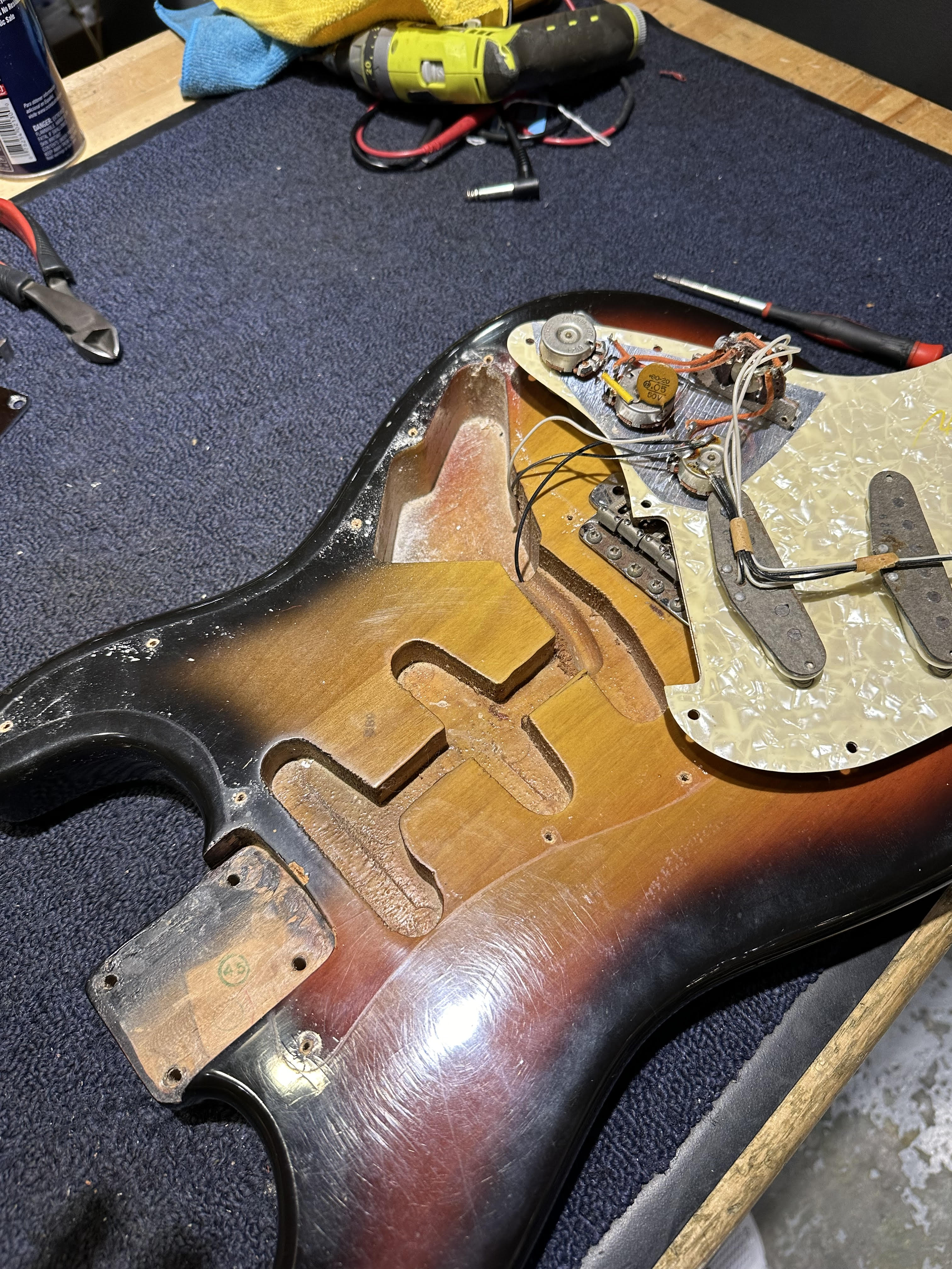 Fender Stratocaster Sunburst 1969