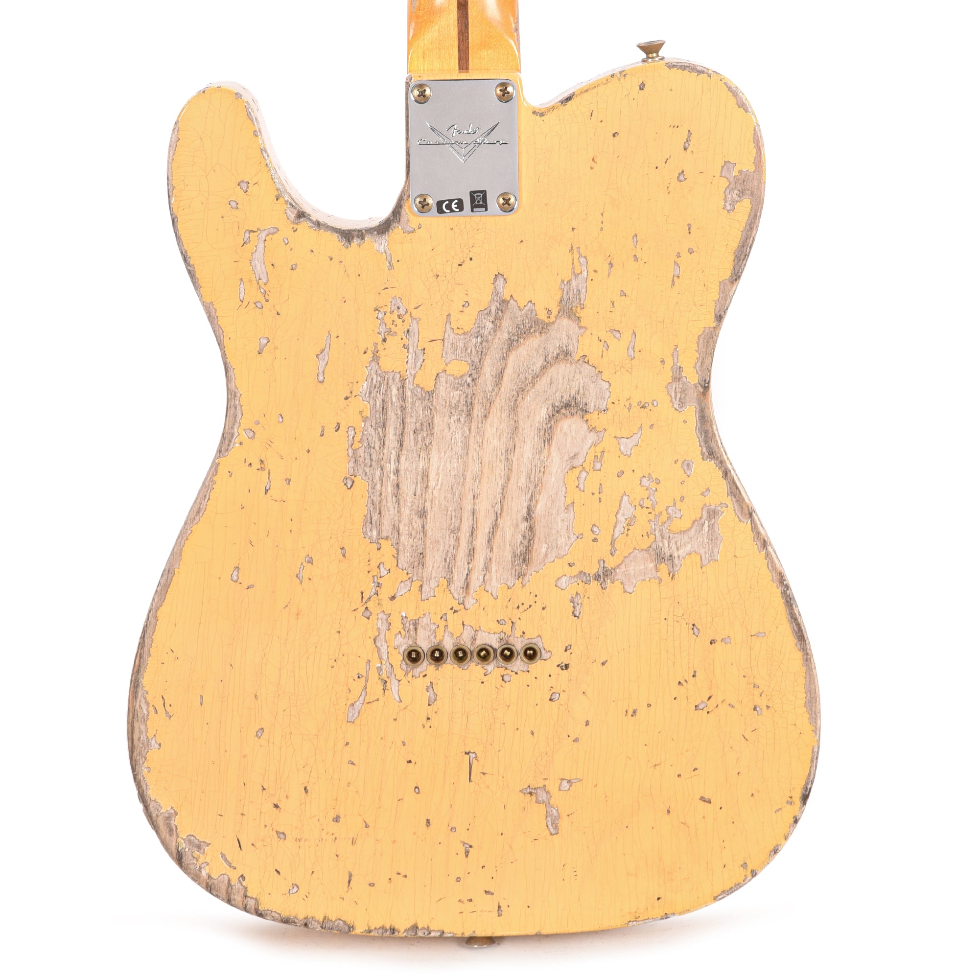 Fender Custom Shop 1954 Telecaster Super Heavy Relic Super Faded Aged Nocaster Blonde