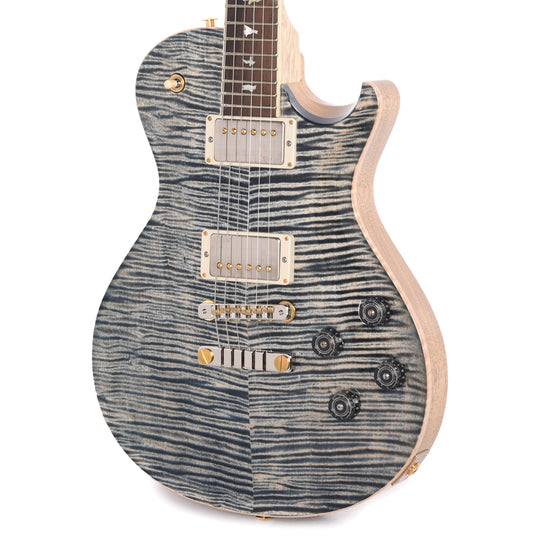 PRS Wood Library McCarty 594 Singlecut 10-Top Flame Faded Whale Blue w/Korina Body/Neck & Brazilian Rosewood Fingerboard