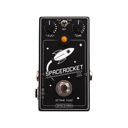 Spaceman Spacerocket II Octave Fuzz Pedal Black