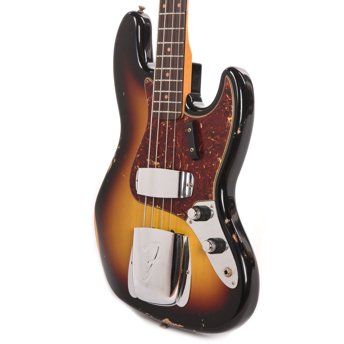 Fender Custom Shop 1962 Jazz Bass Relic 3-Color Sunburst