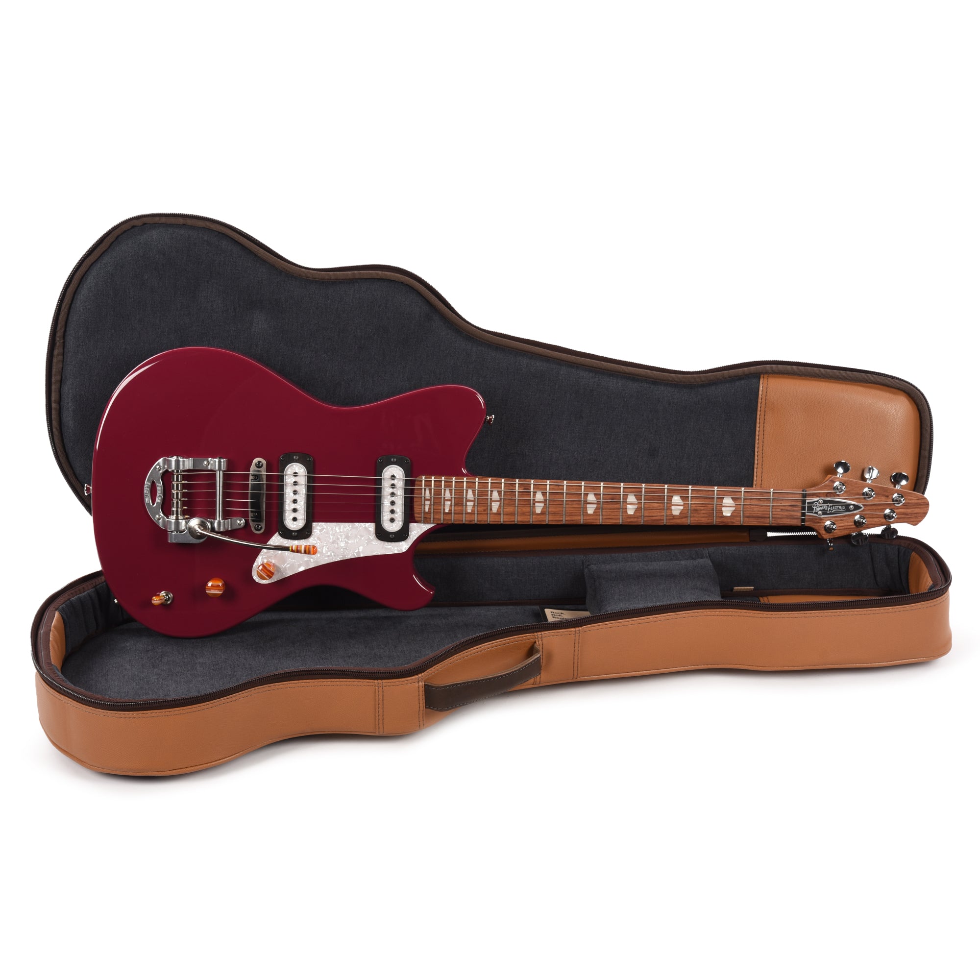 Powers Electric A-Type Ruby Star w/PF42 Pickups