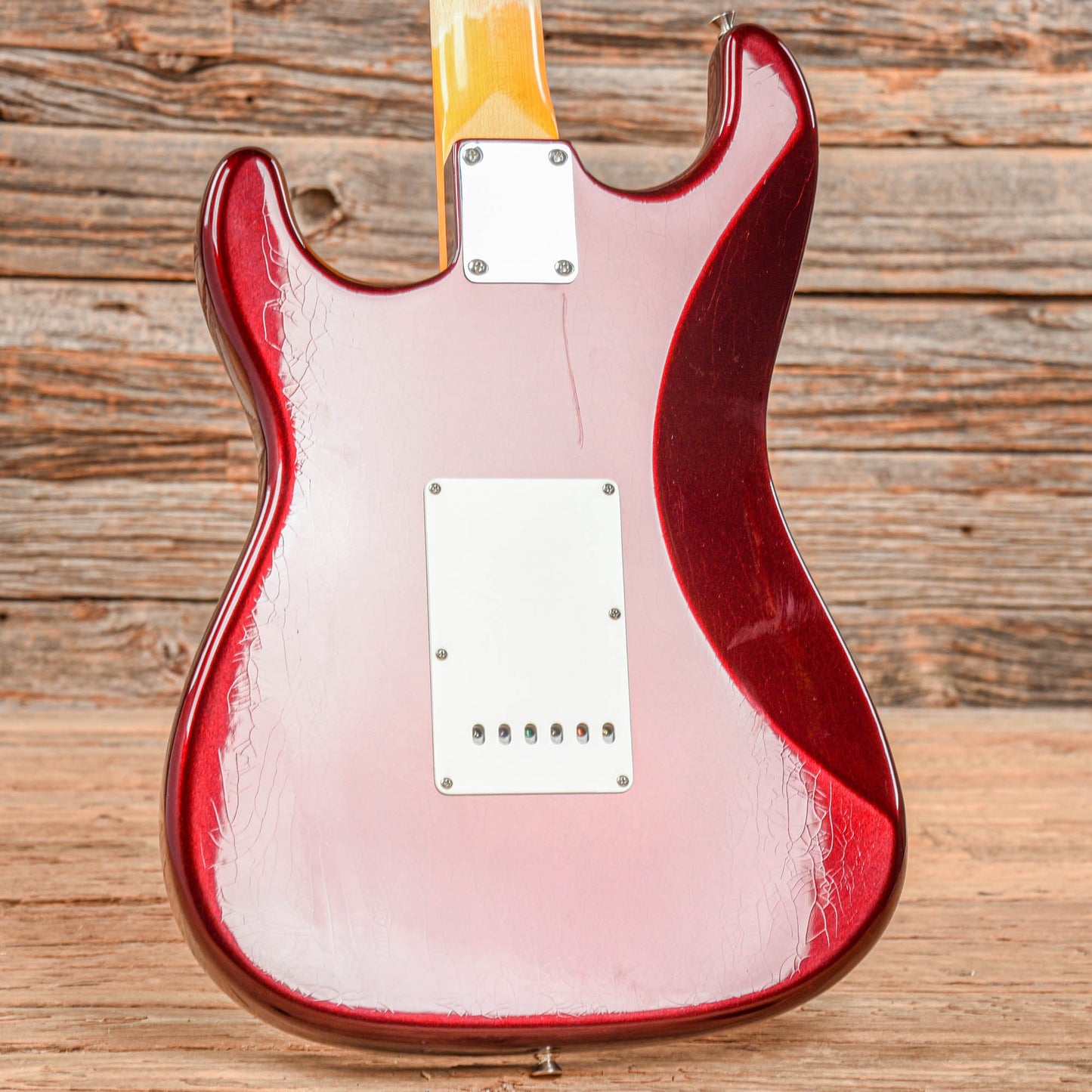 Fender Custom Shop Jason Smith Masterbuilt '63 Stratocaster Deluxe Closet Classic Aged Oxblood 2023