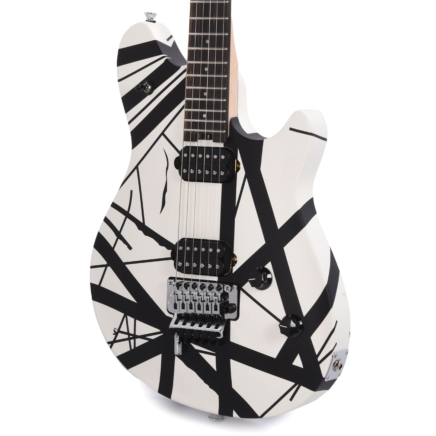 EVH Wolfgang Special Striped Black and White