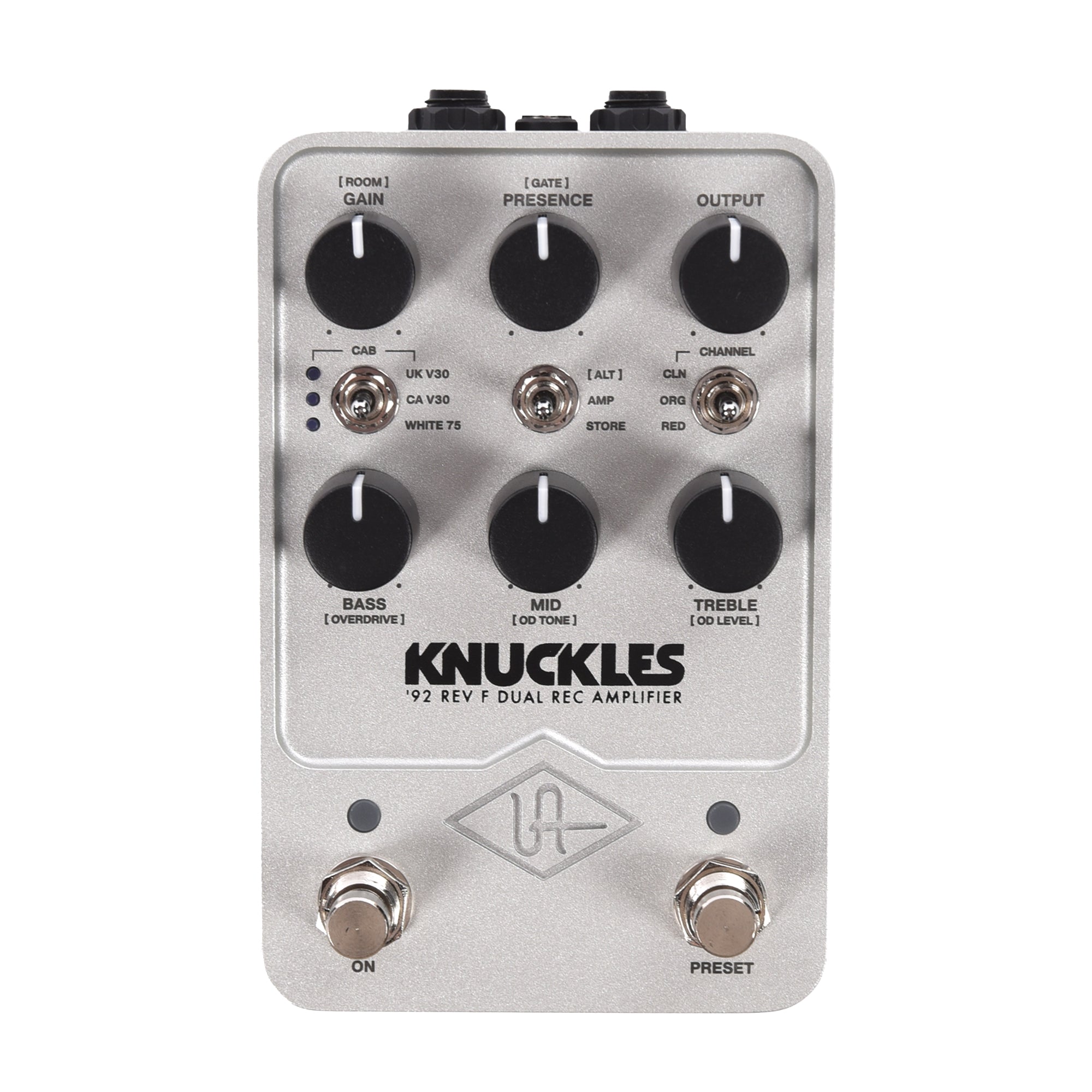 Universal Audio Knuckles '92 Rev F Dual Rec Amplifier Pedal